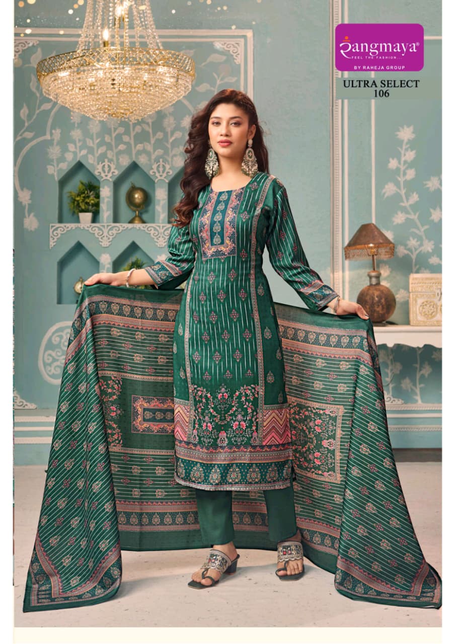 Rangmaya Ultra Select Printed Salwar Kameez Catalog collection 16