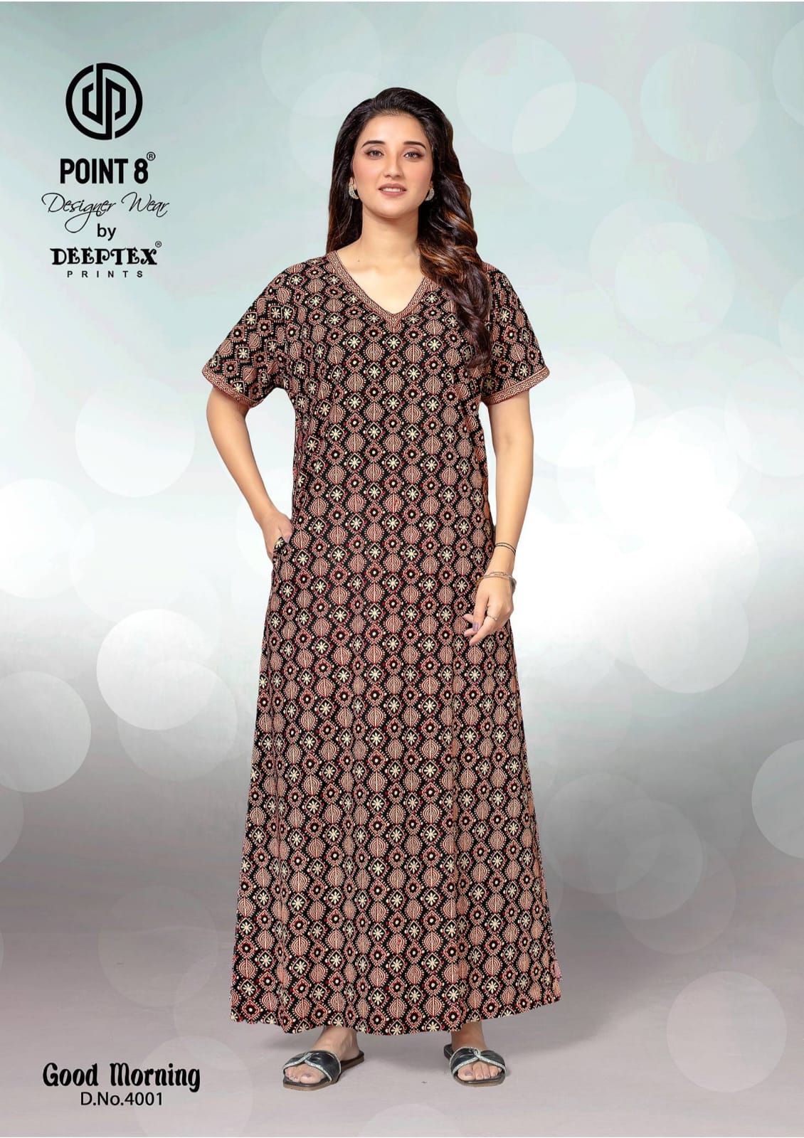Deeptex Point 8 Good Morning Vol 4 Night Dress Catalog collection 6