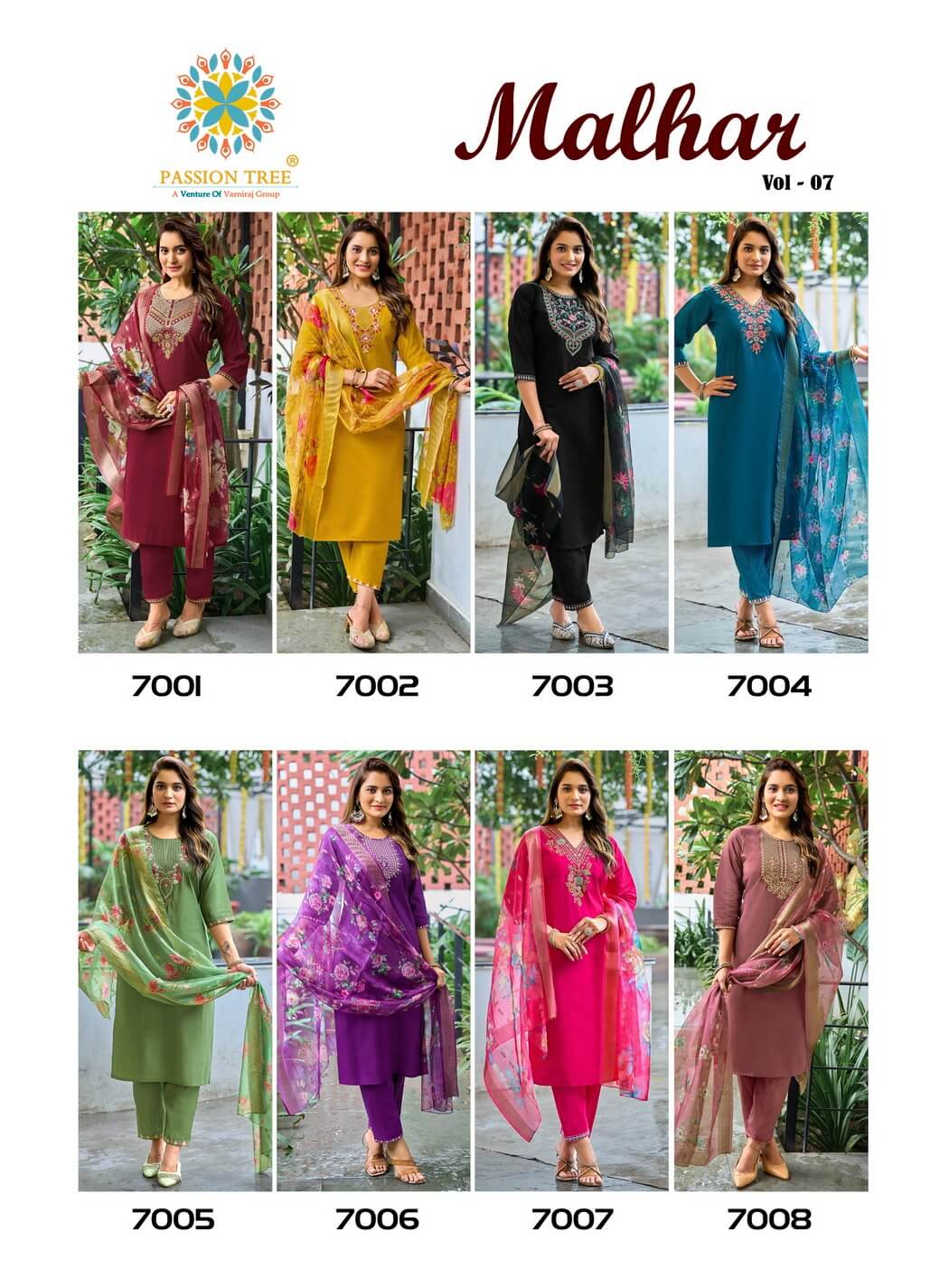 Passion Tree Malhar Vol 7 Readymade Dress Catalog collection 10