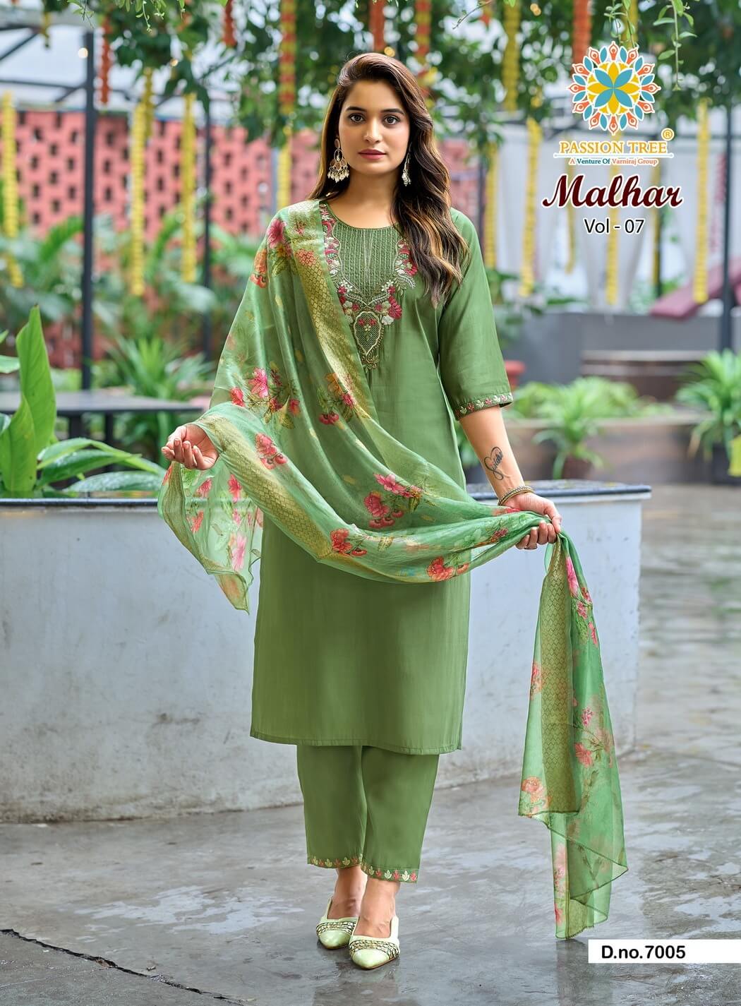Passion Tree Malhar Vol 7 Readymade Dress Catalog collection 6