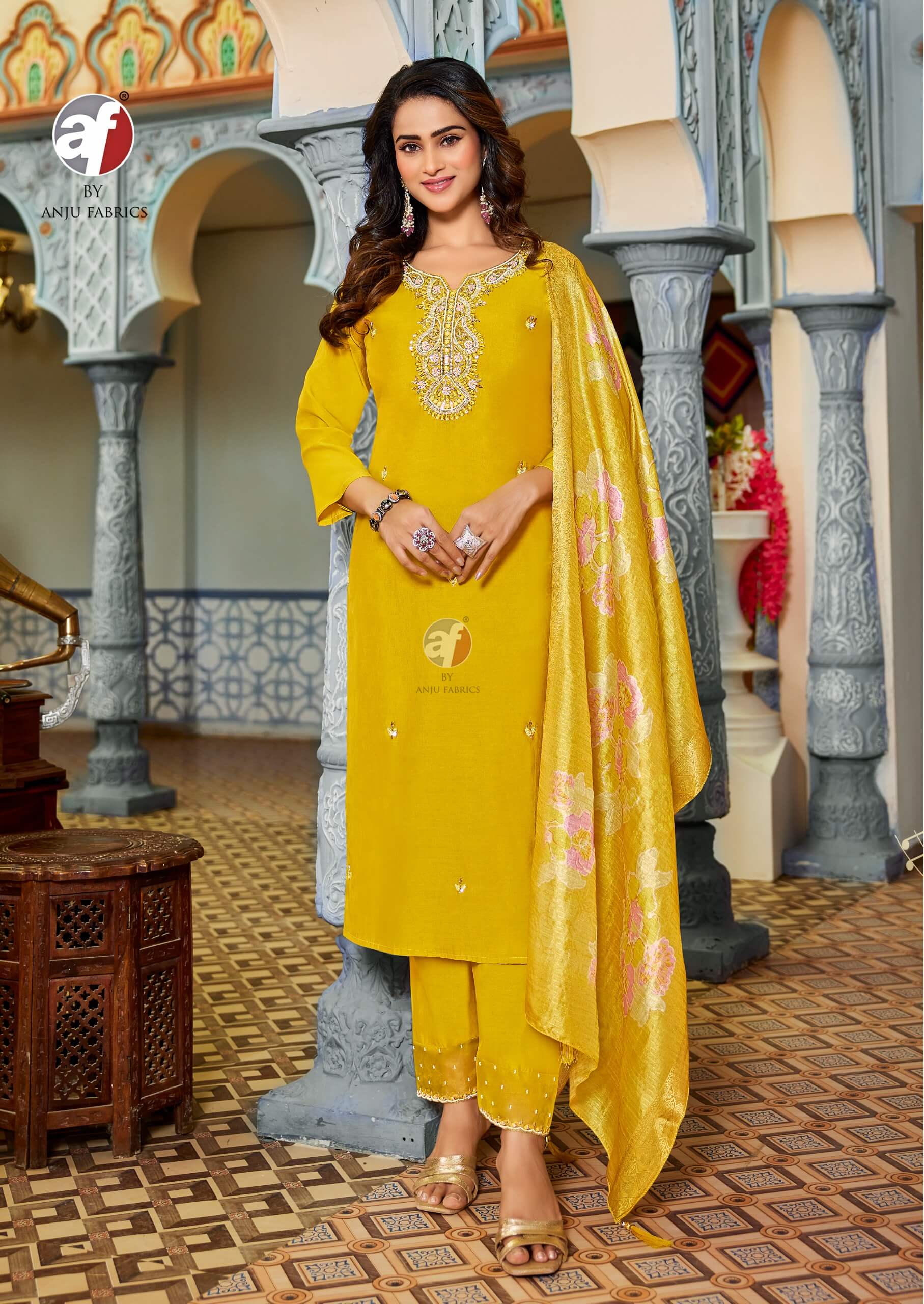 Anju Fabrics Mayra Vol 8 Readymade Dress Catalog collection 8