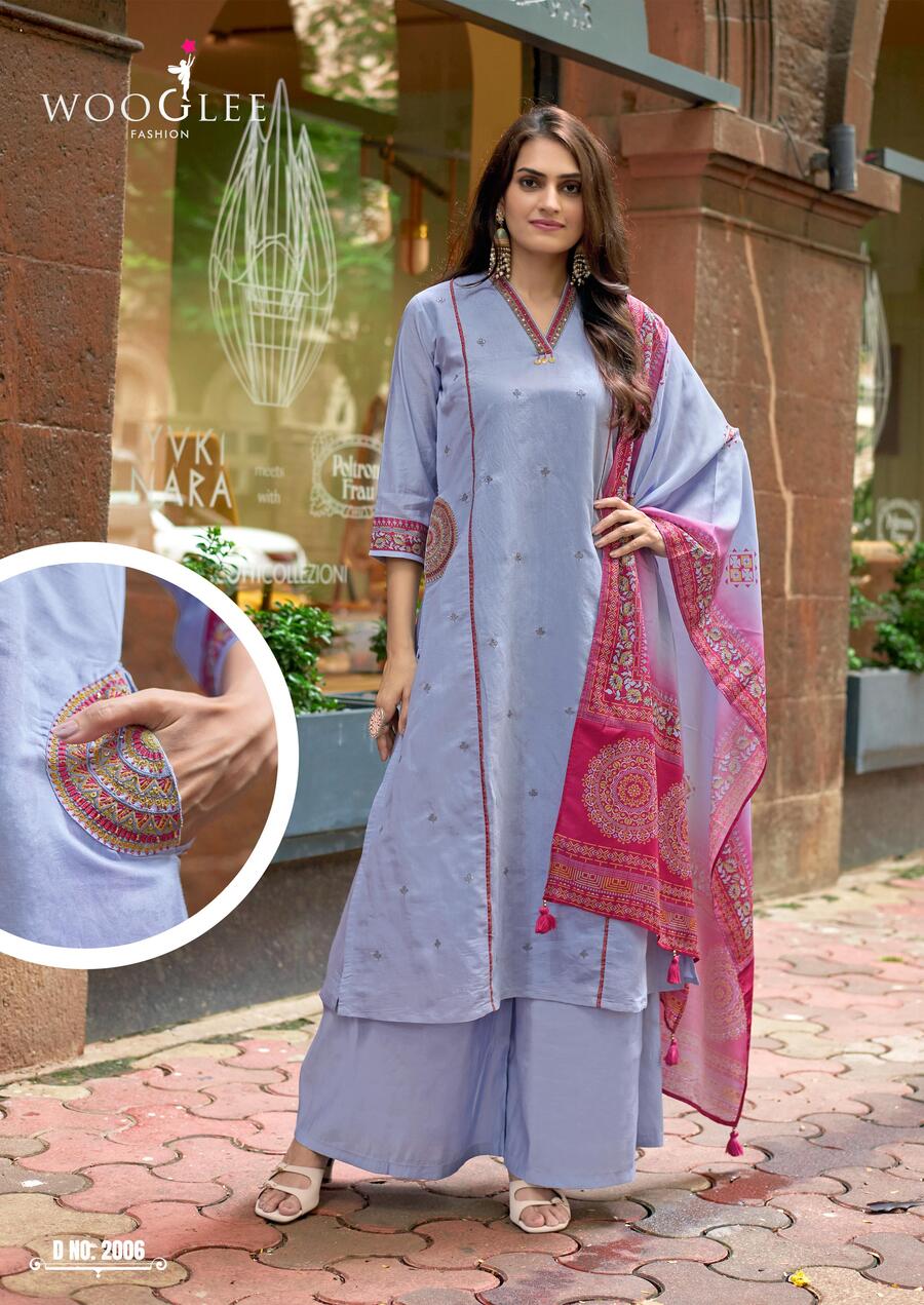 Wooglee Fashion Chitrangna Readymade Dress Catalog collection 1