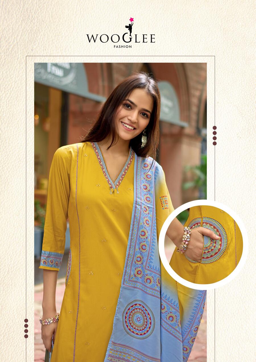 Wooglee Fashion Chitrangna Readymade Dress Catalog collection 8