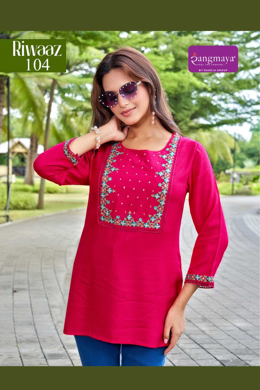 Rangmaya Riwaaz Ladies Tops Catalog collection 4