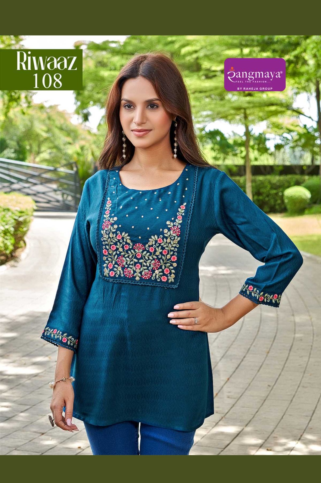 Rangmaya Riwaaz Ladies Tops Catalog collection 8