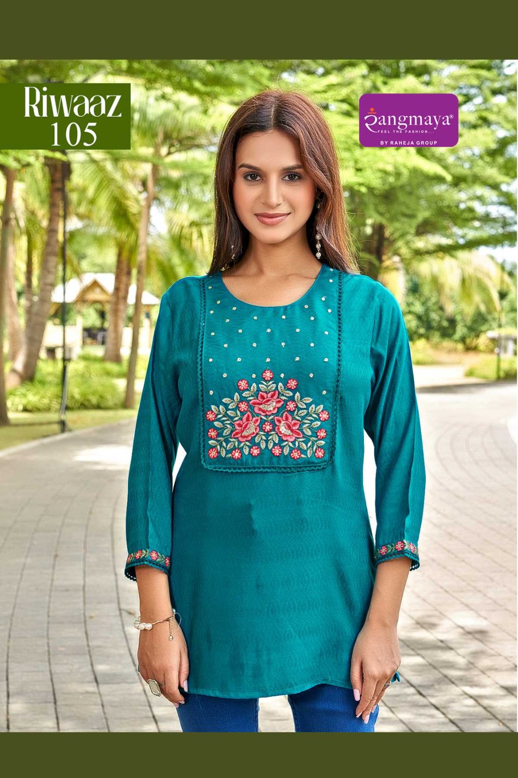 Rangmaya Riwaaz Ladies Tops Catalog collection 1
