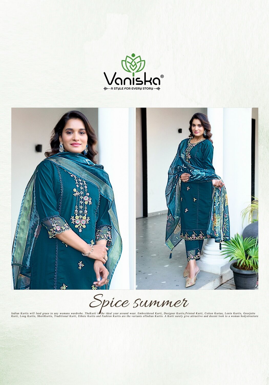 Vaniska Dastoor Vol 1 Readymade Dress Catalog collection 8