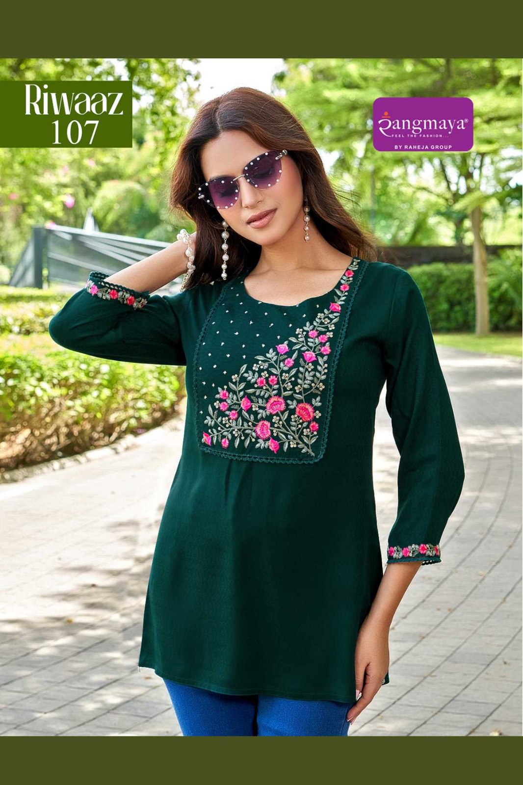 Rangmaya Riwaaz Ladies Tops Catalog collection 2