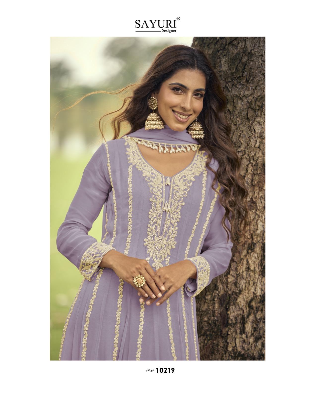 Sayuri Designer Ishika Wedding Party Salwar Suits Catalog collection 4