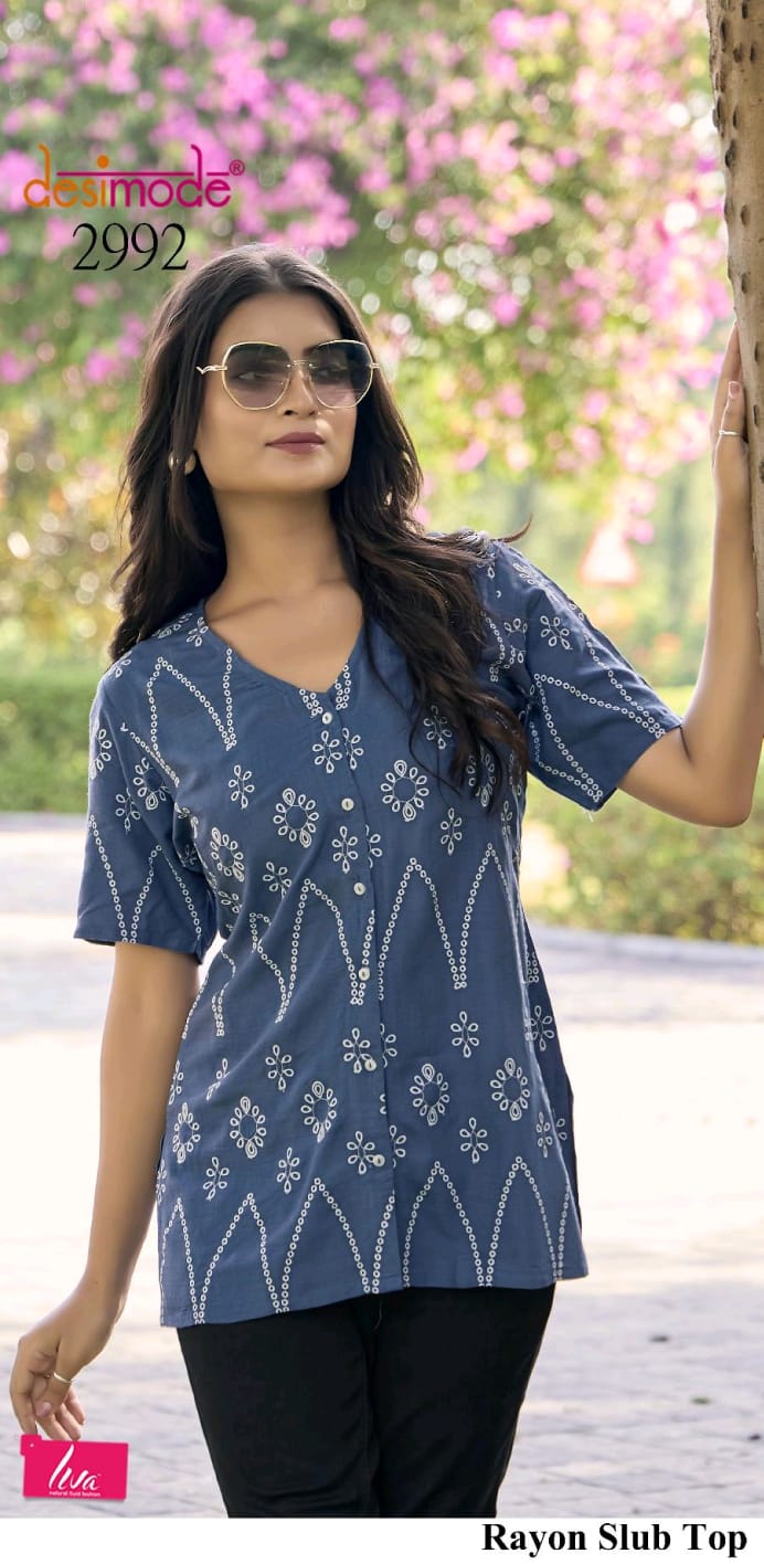 Desimode DN2992 Rayon Ladies Tops Size Set collection 1