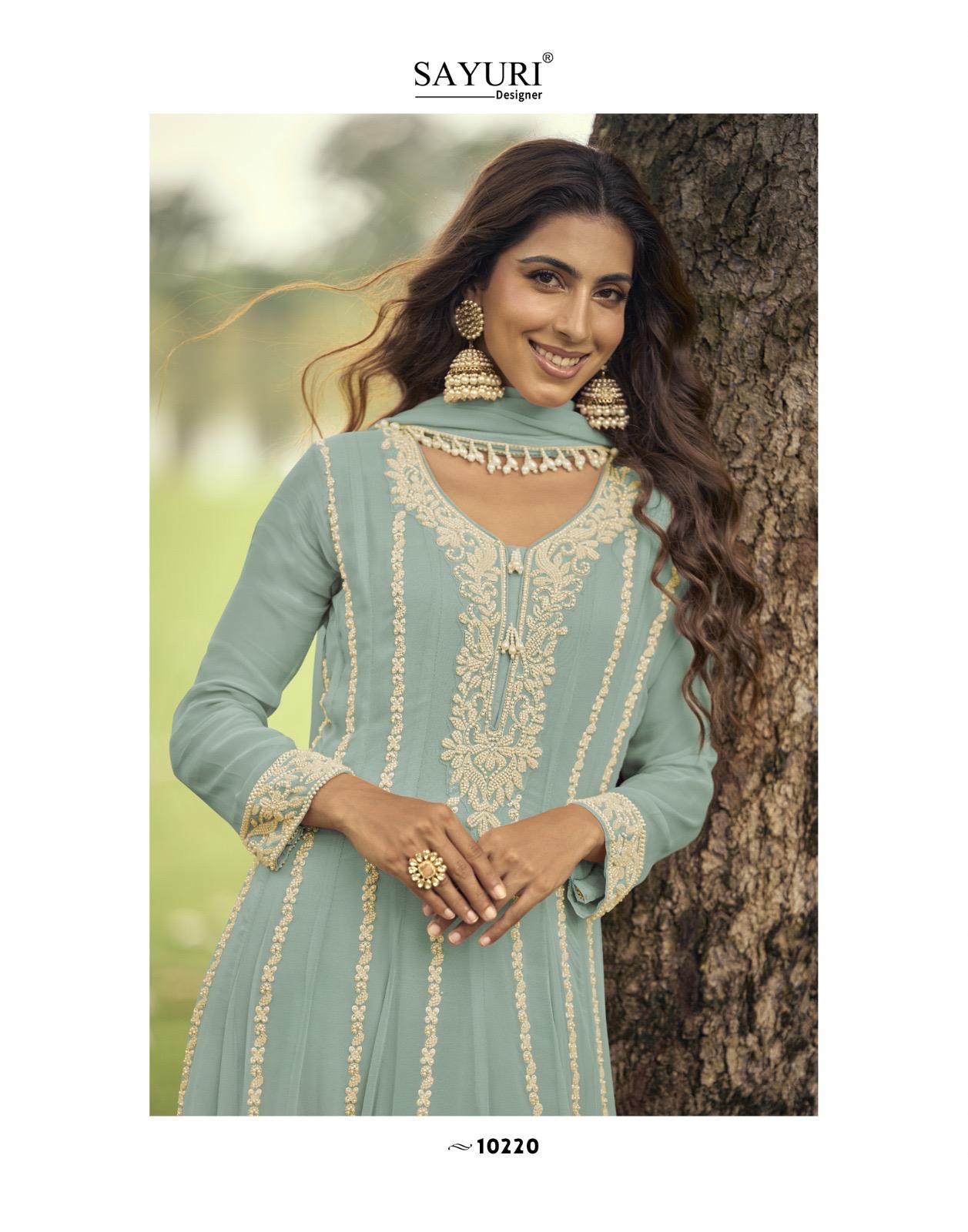 Sayuri Designer Ishika Wedding Party Salwar Suits Catalog collection 3