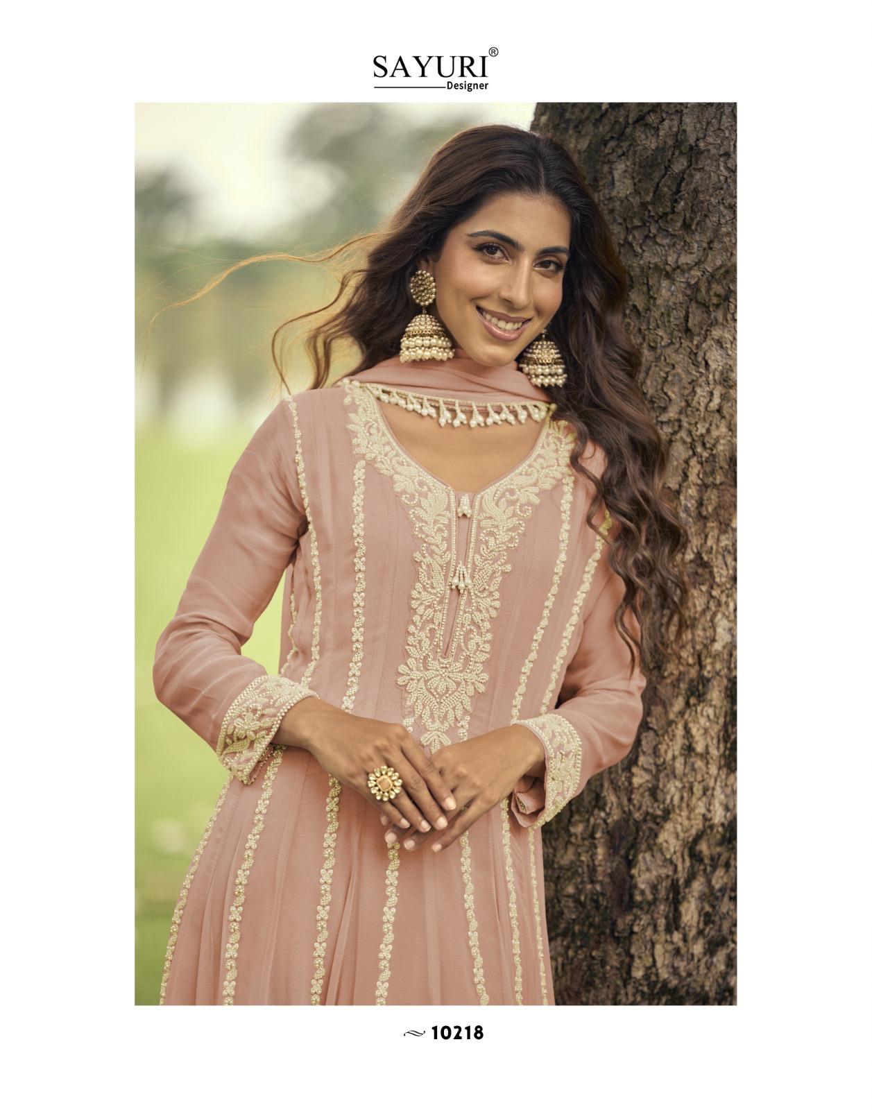 Sayuri Designer Ishika Wedding Party Salwar Suits Catalog collection 6