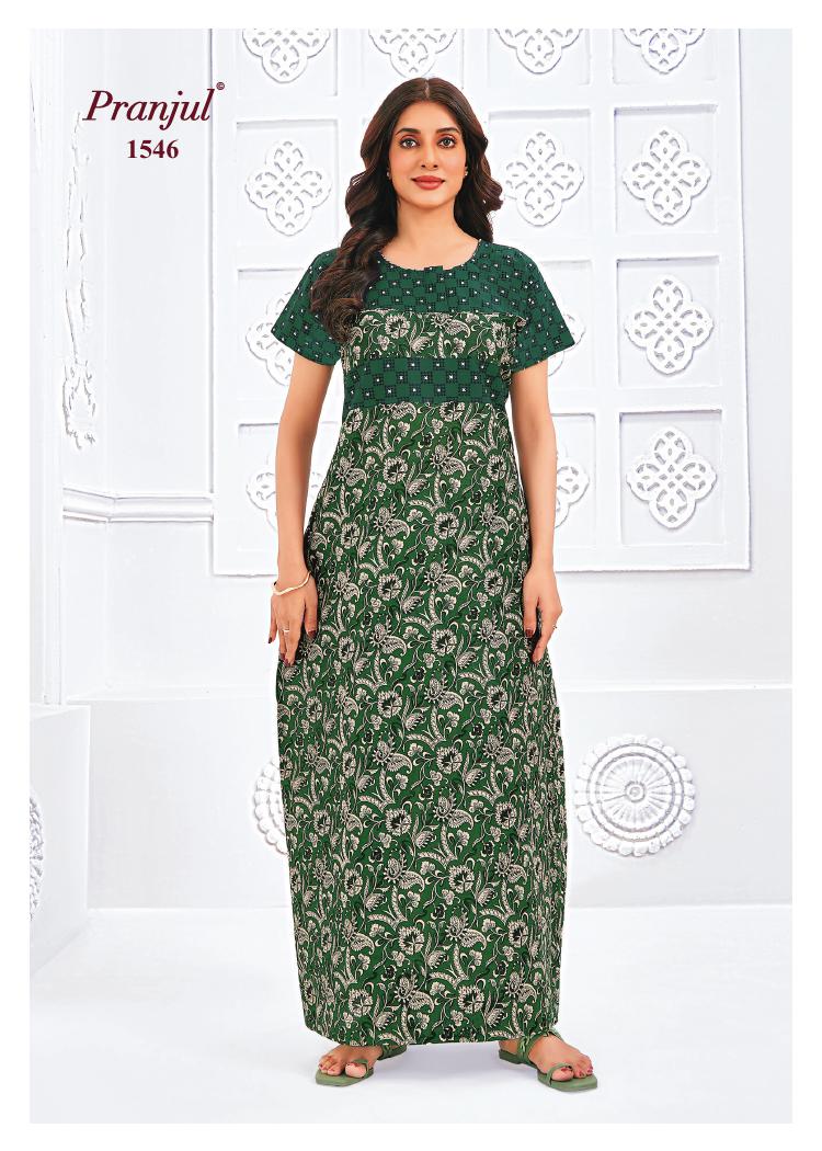 Pranjul Pragati Nighty Vol 15 Night Dress Catalog collection 10