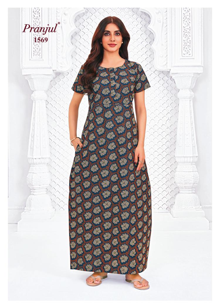 Pranjul Pragati Nighty Vol 15 Night Dress Catalog collection 3