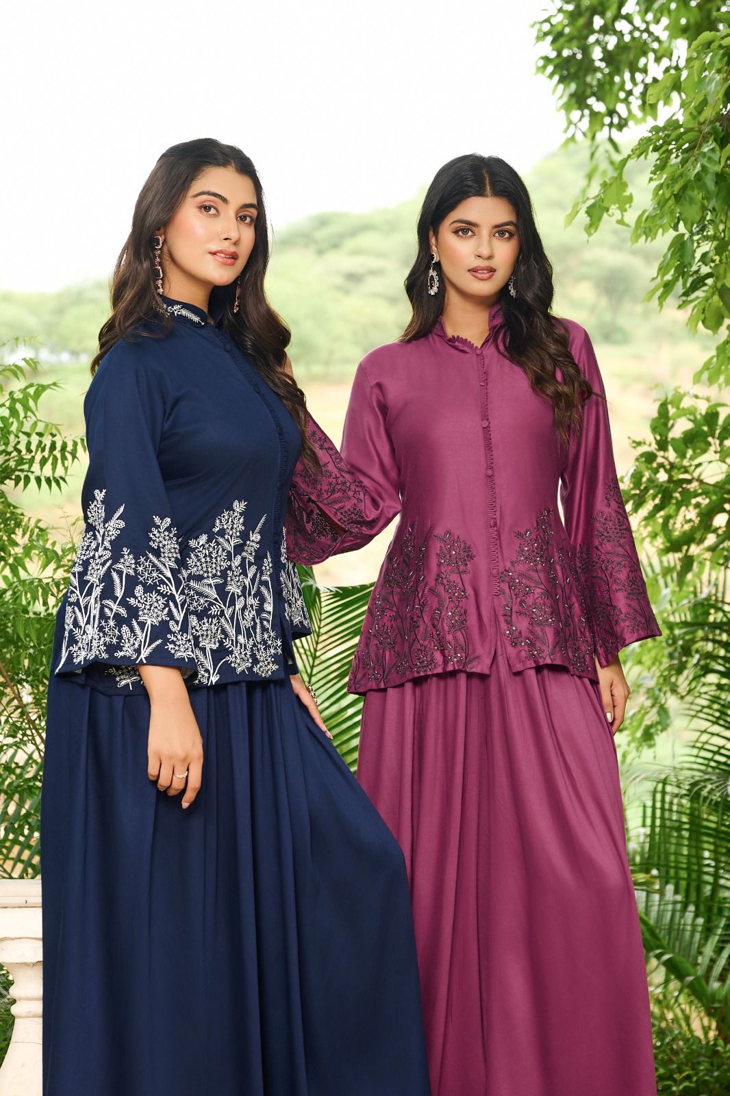 Clysi Luvika Kurti Palazzo Set Catalog collection 9