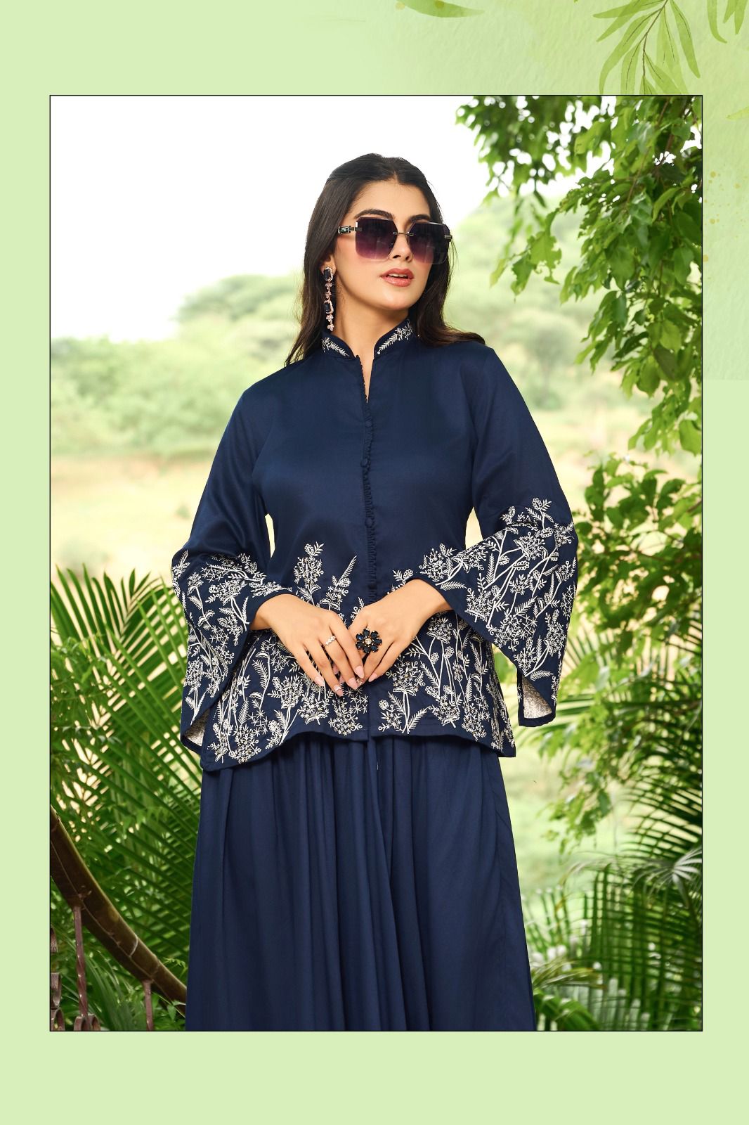 Clysi Luvika Kurti Palazzo Set Catalog collection 1