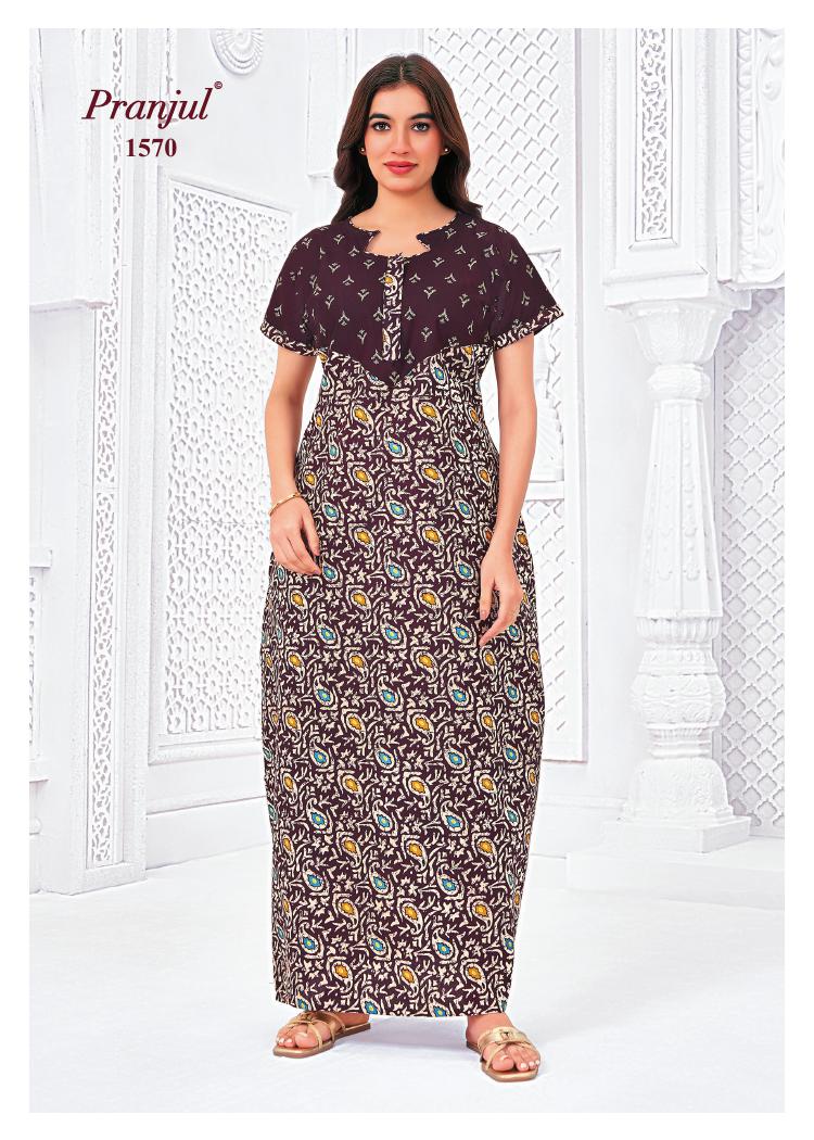 Pranjul Pragati Nighty Vol 15 Night Dress Catalog collection 2