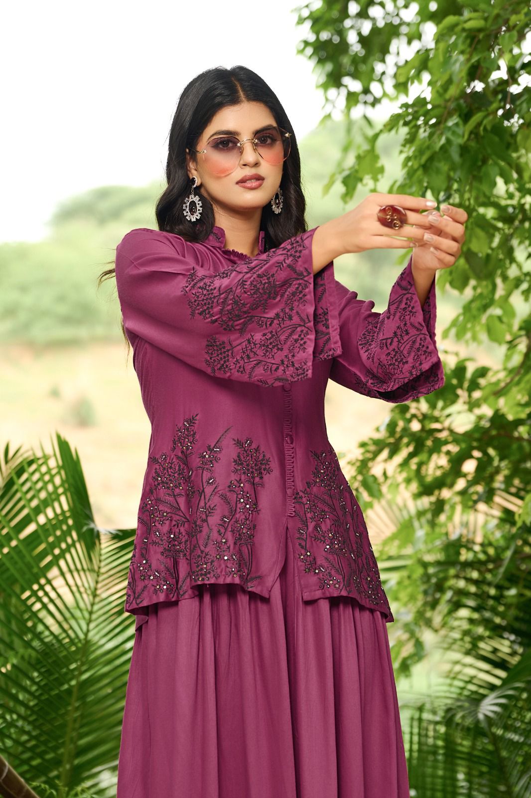 Clysi Luvika Kurti Palazzo Set Catalog collection 4