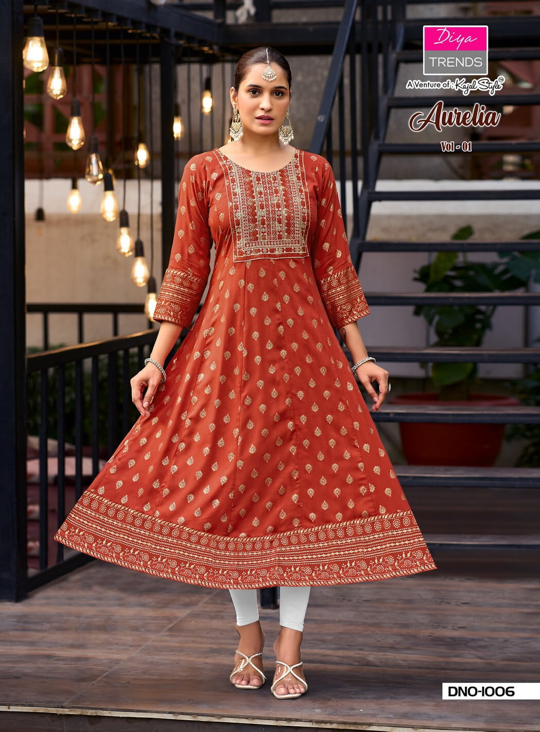 Diya Trends Kurti Aurelia One Piece Dress Catalog collection 5