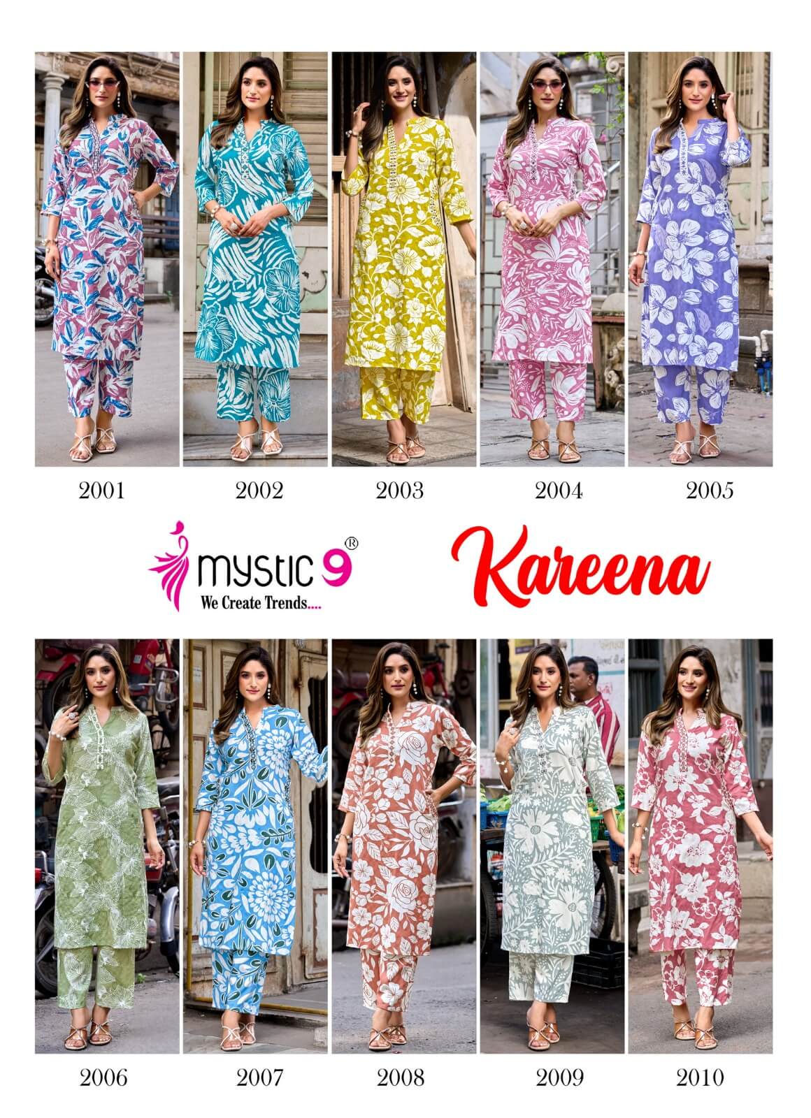 Mystic 9 Kareena Vol 2 Co Ord Set Catalog collection 7