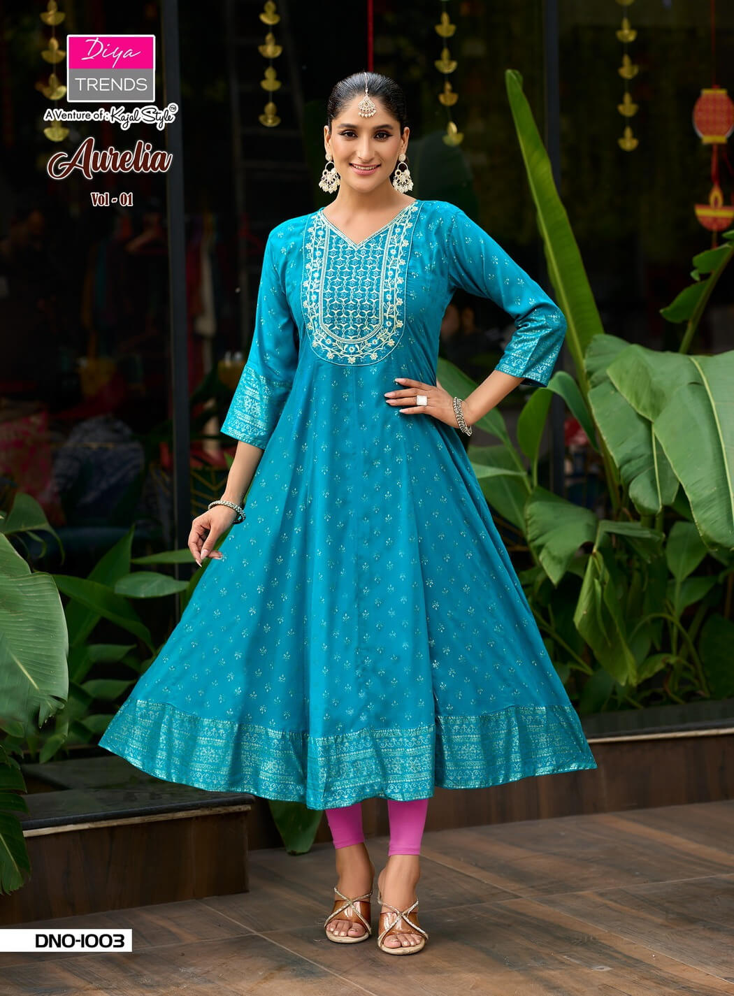 Diya Trends Kurti Aurelia One Piece Dress Catalog collection 9