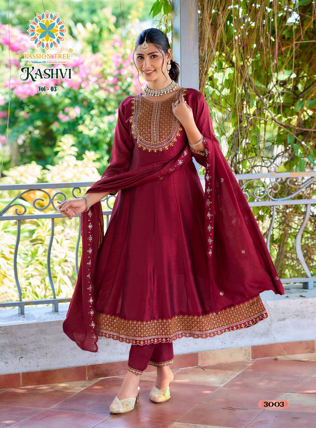 Passion Tree Kashvi Vol 3 Anarkali Suits Catalog collection 7