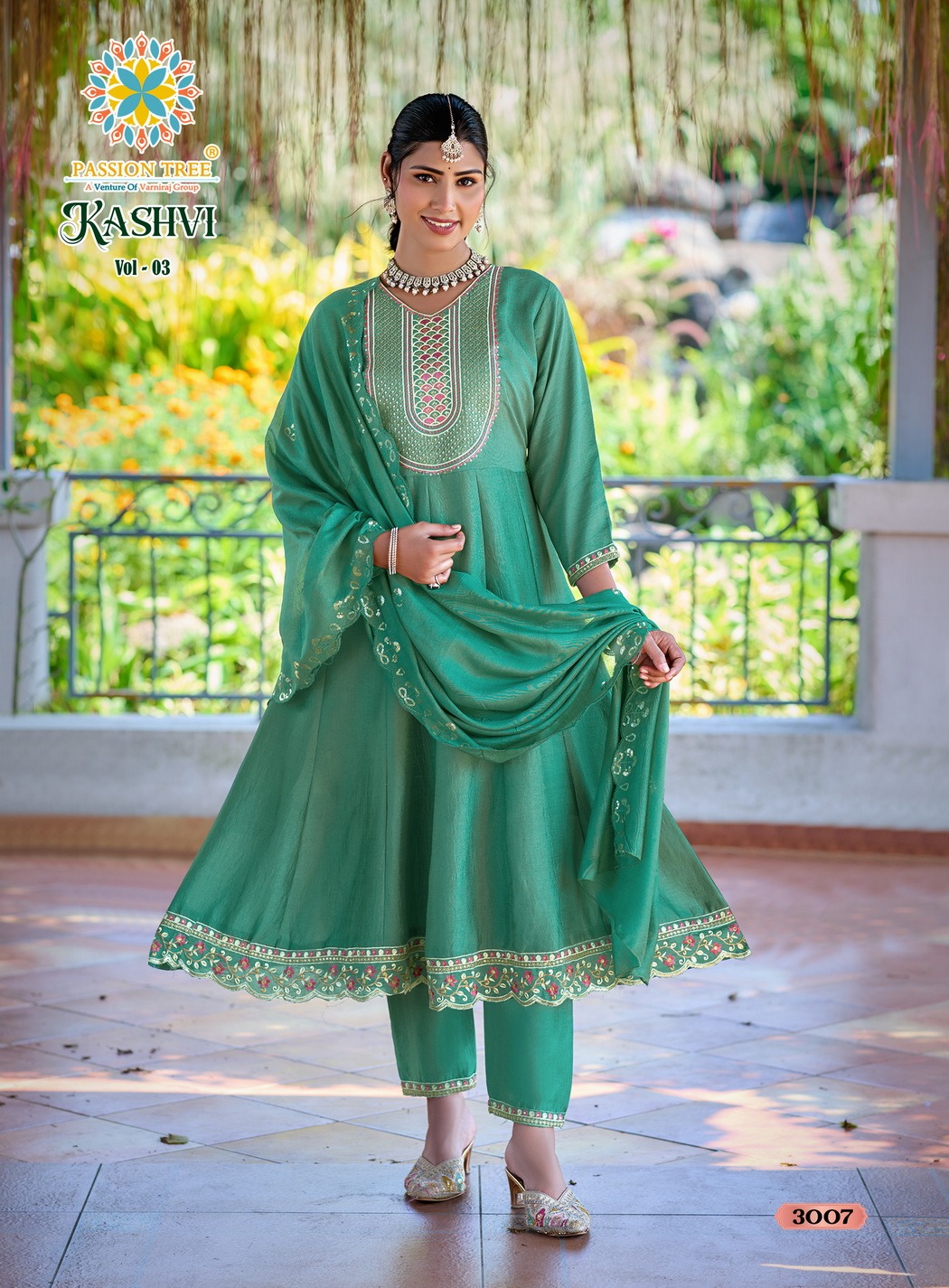 Passion Tree Kashvi Vol 3 Anarkali Suits Catalog collection 2