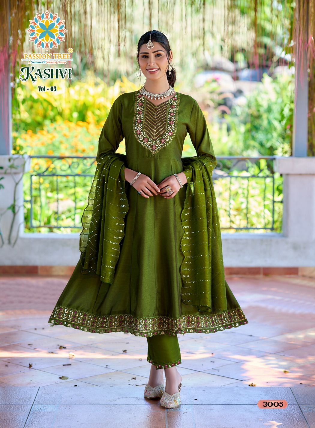 Passion Tree Kashvi Vol 3 Anarkali Suits Catalog collection 3