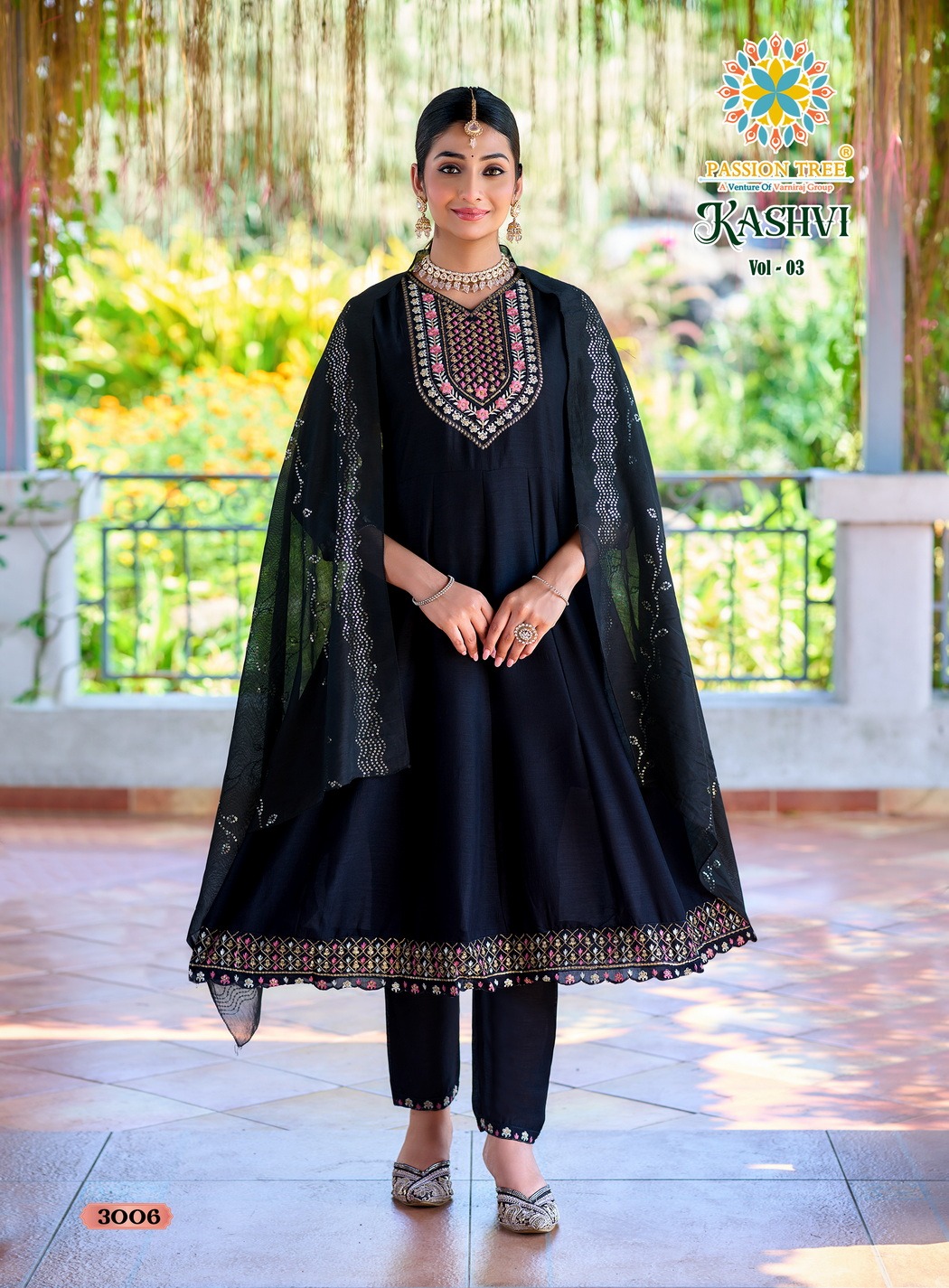 Passion Tree Kashvi Vol 3 Anarkali Suits Catalog collection 4