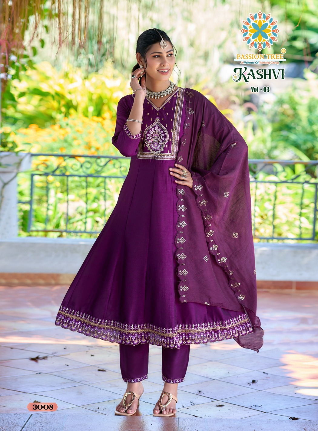 Passion Tree Kashvi Vol 3 Anarkali Suits Catalog collection 5