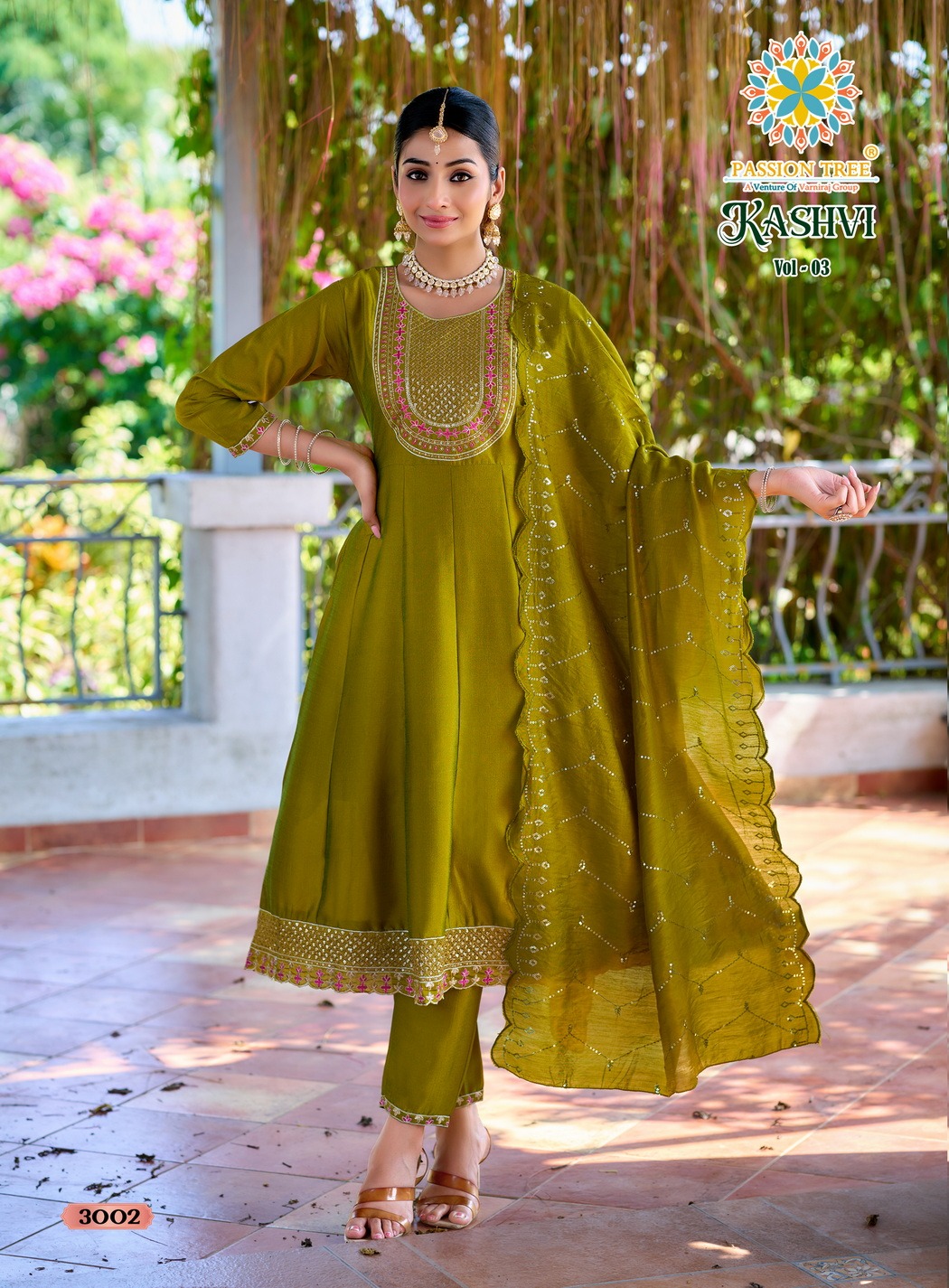 Passion Tree Kashvi Vol 3 Anarkali Suits Catalog collection 8