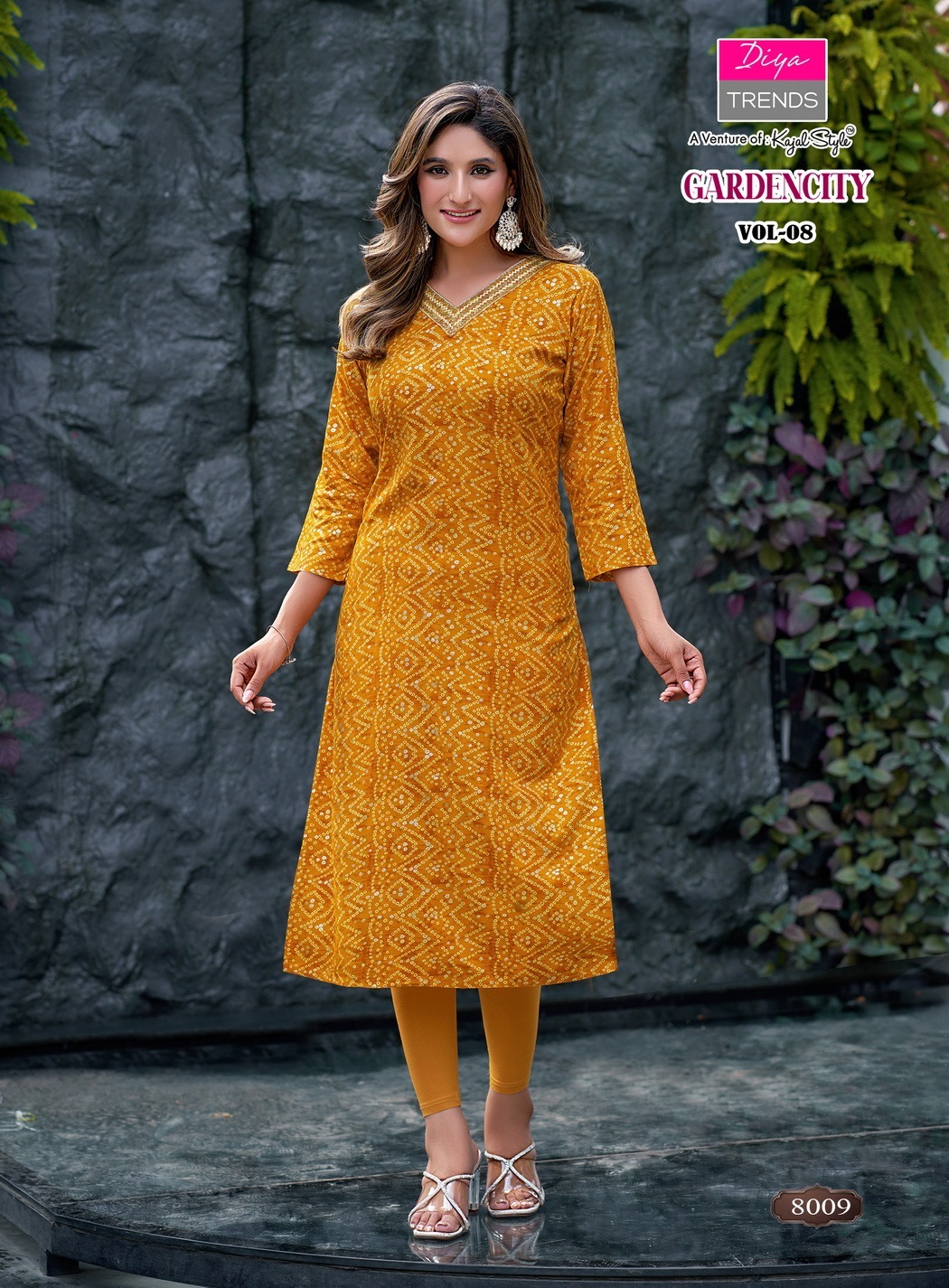 Diya Trends Gardencity Vol 8 One Piece Dress Size Set collection 3