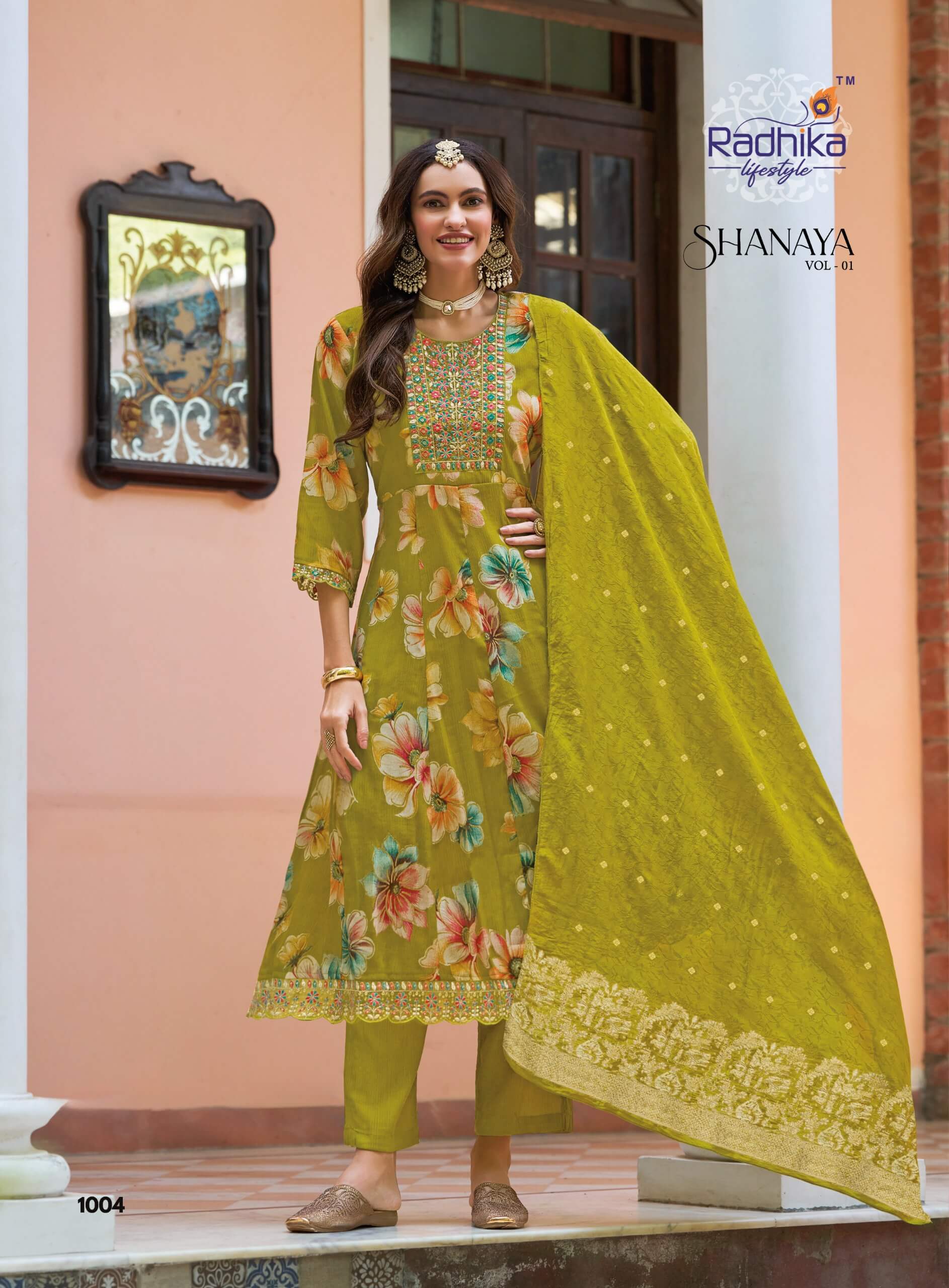 Radhika Lifestyle Shanaya 1 Printed Salwar Kameez Catalog collection 3