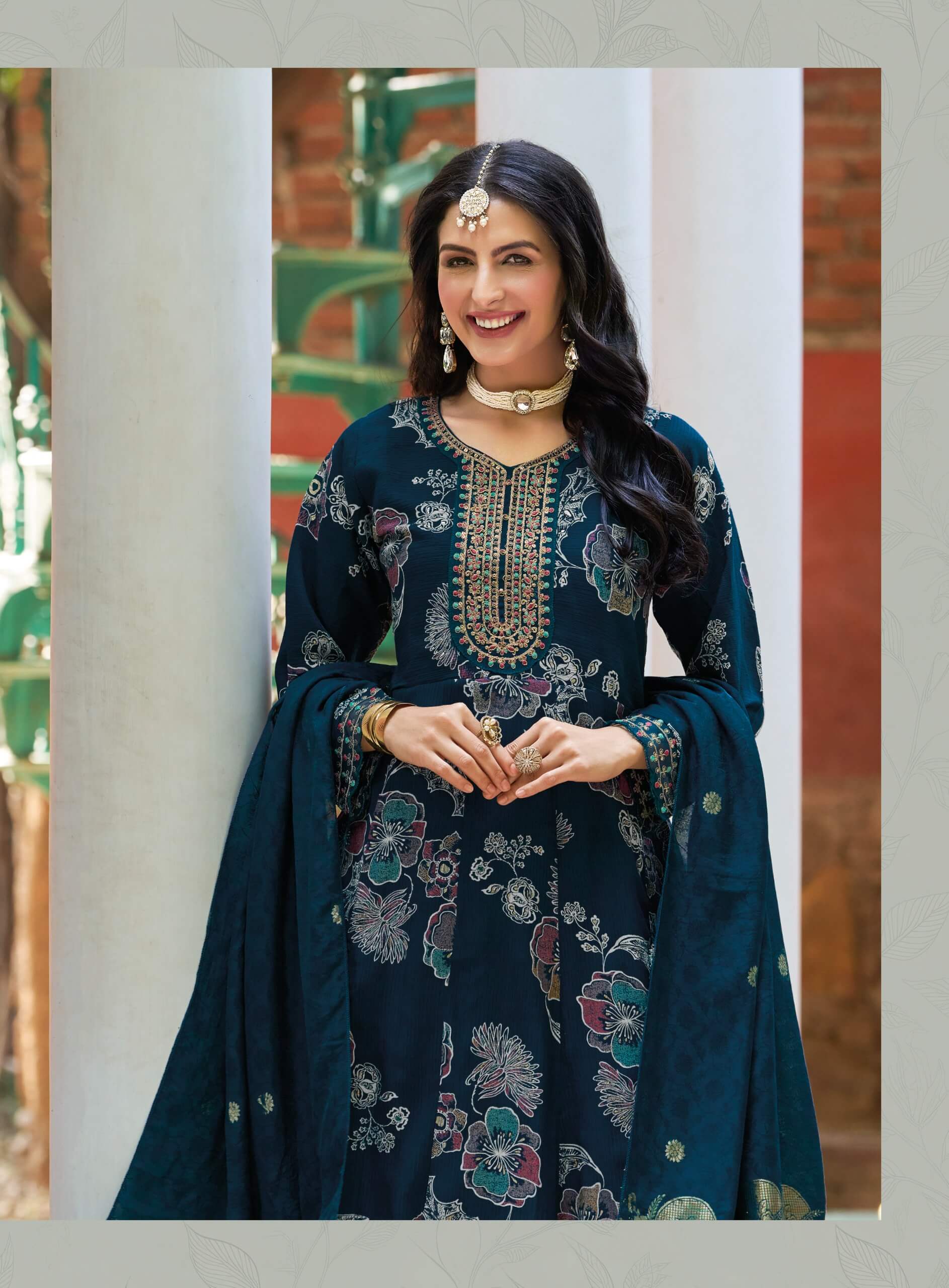 Radhika Lifestyle Shanaya 1 Printed Salwar Kameez Catalog collection 10
