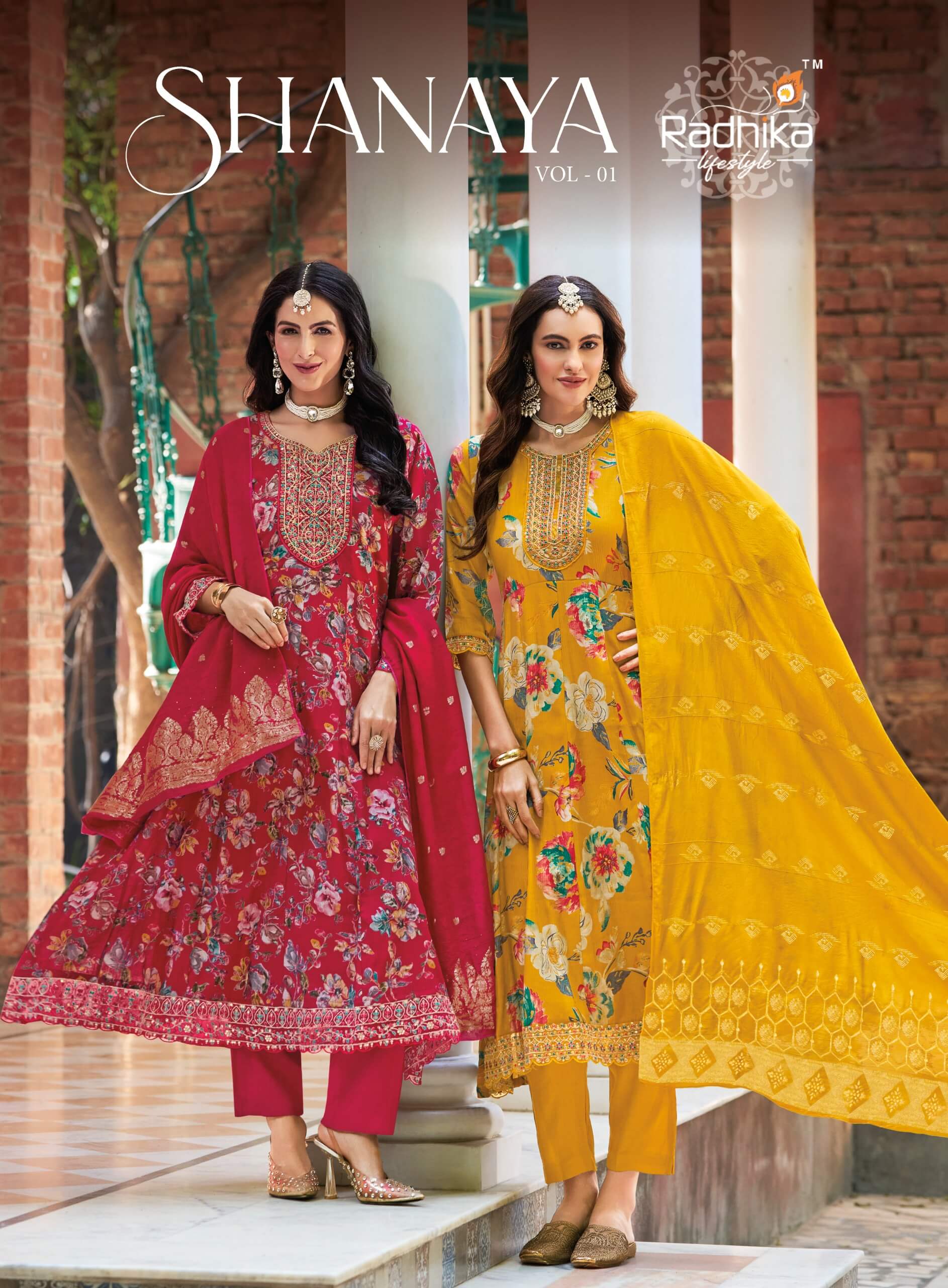 Radhika Lifestyle Shanaya 1 Printed Salwar Kameez Catalog collection 11