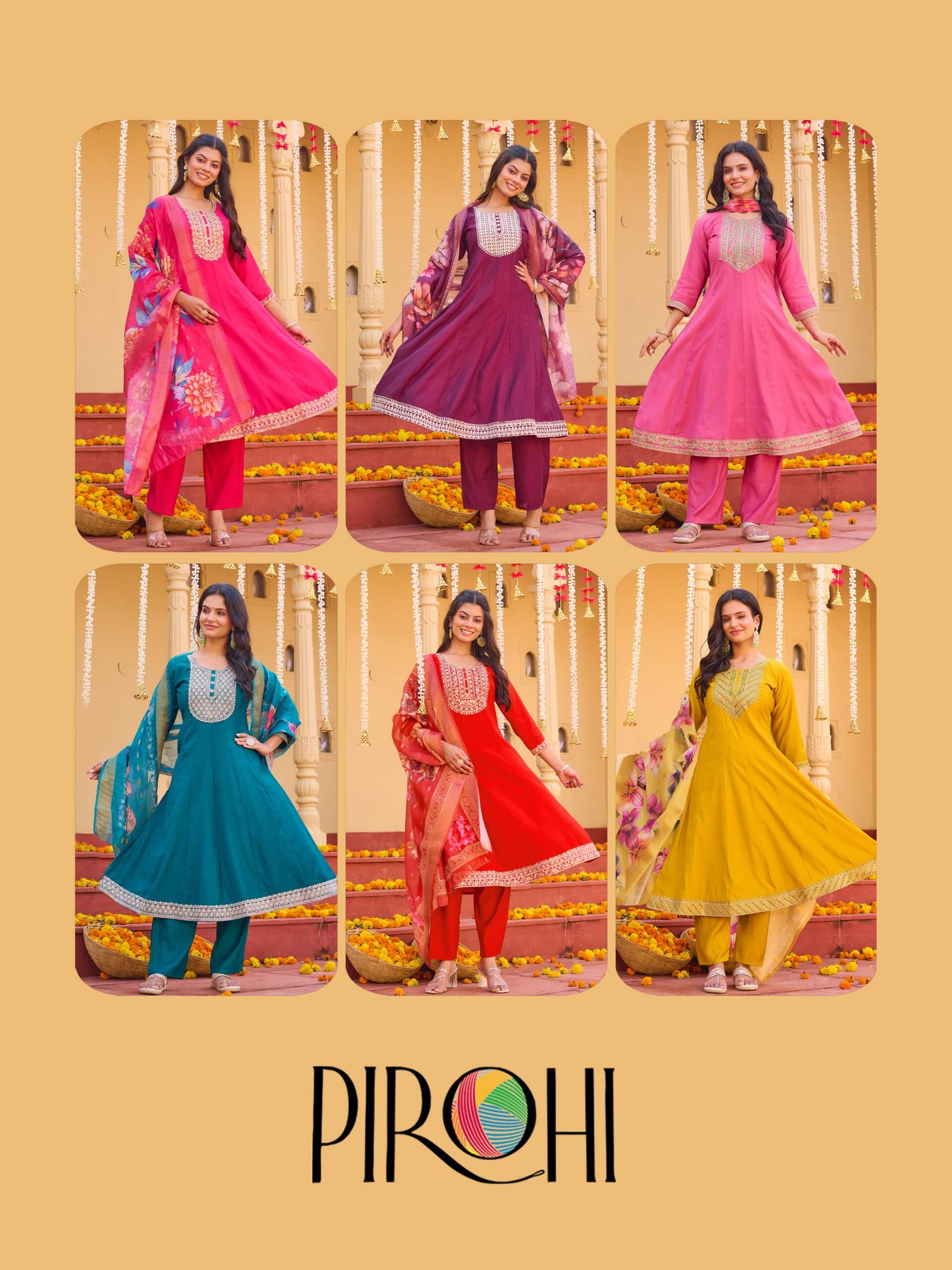 Pirohi Anarkali Readymade Dress Catalog collection 13