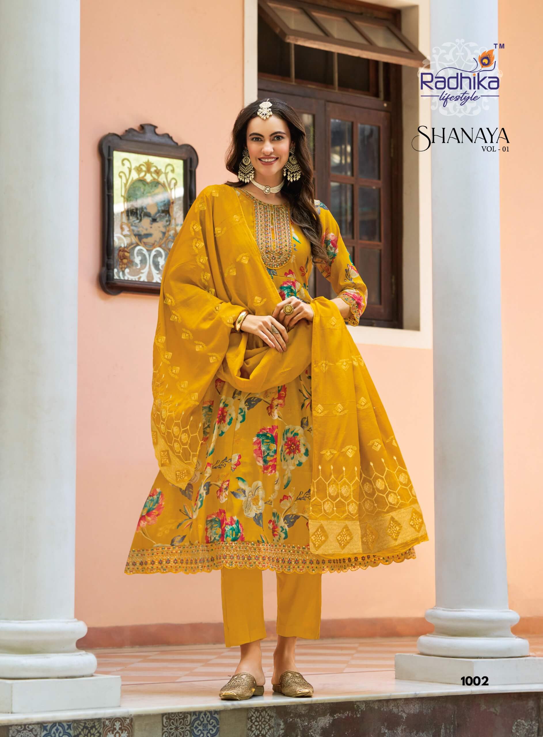 Radhika Lifestyle Shanaya 1 Printed Salwar Kameez Catalog collection 6