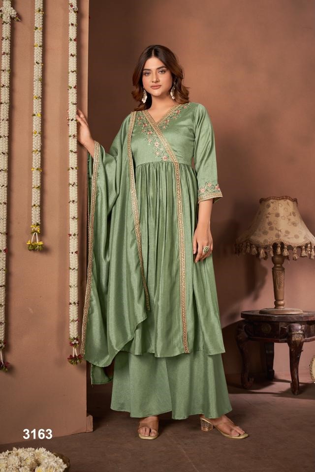 Reevika Dno 3163 Embroidery Salwar Kameez Size Set collection 2