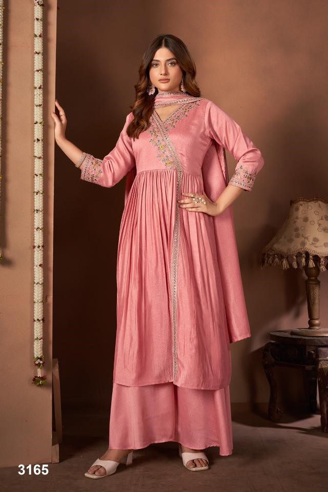 Reevika Dno 3163 Embroidery Salwar Kameez Size Set collection 1