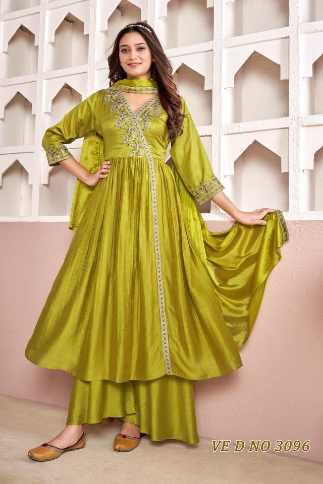 Reevika Dno 3163 Embroidery Salwar Kameez Size Set collection 6
