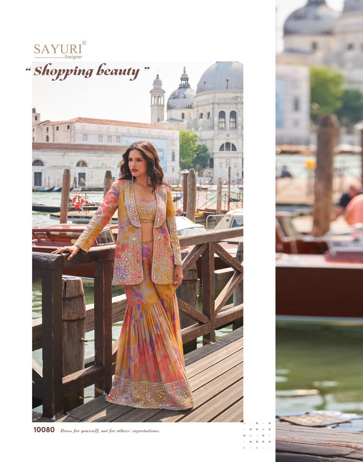 Sayuri Designer Elnaaz Wedding Party Salwar Suits Catalog collection 6