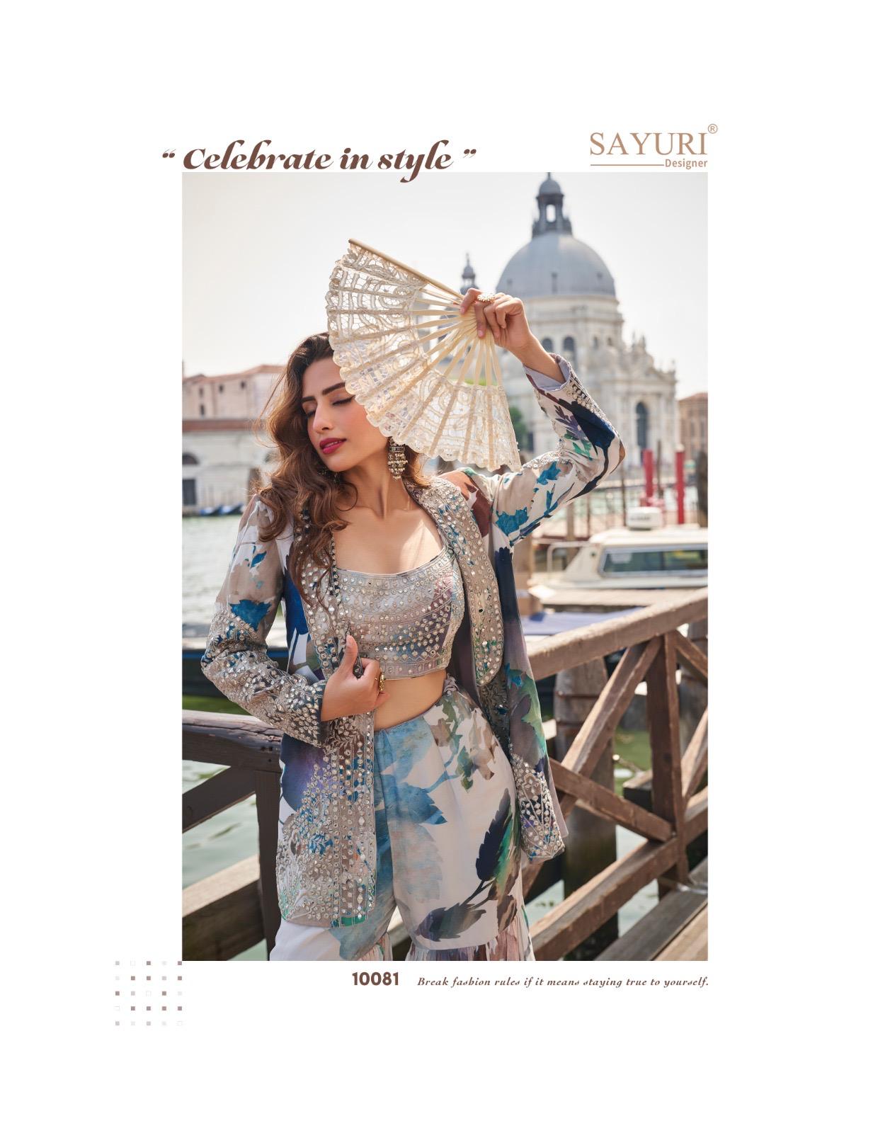 Sayuri Designer Elnaaz Wedding Party Salwar Suits Catalog collection 3