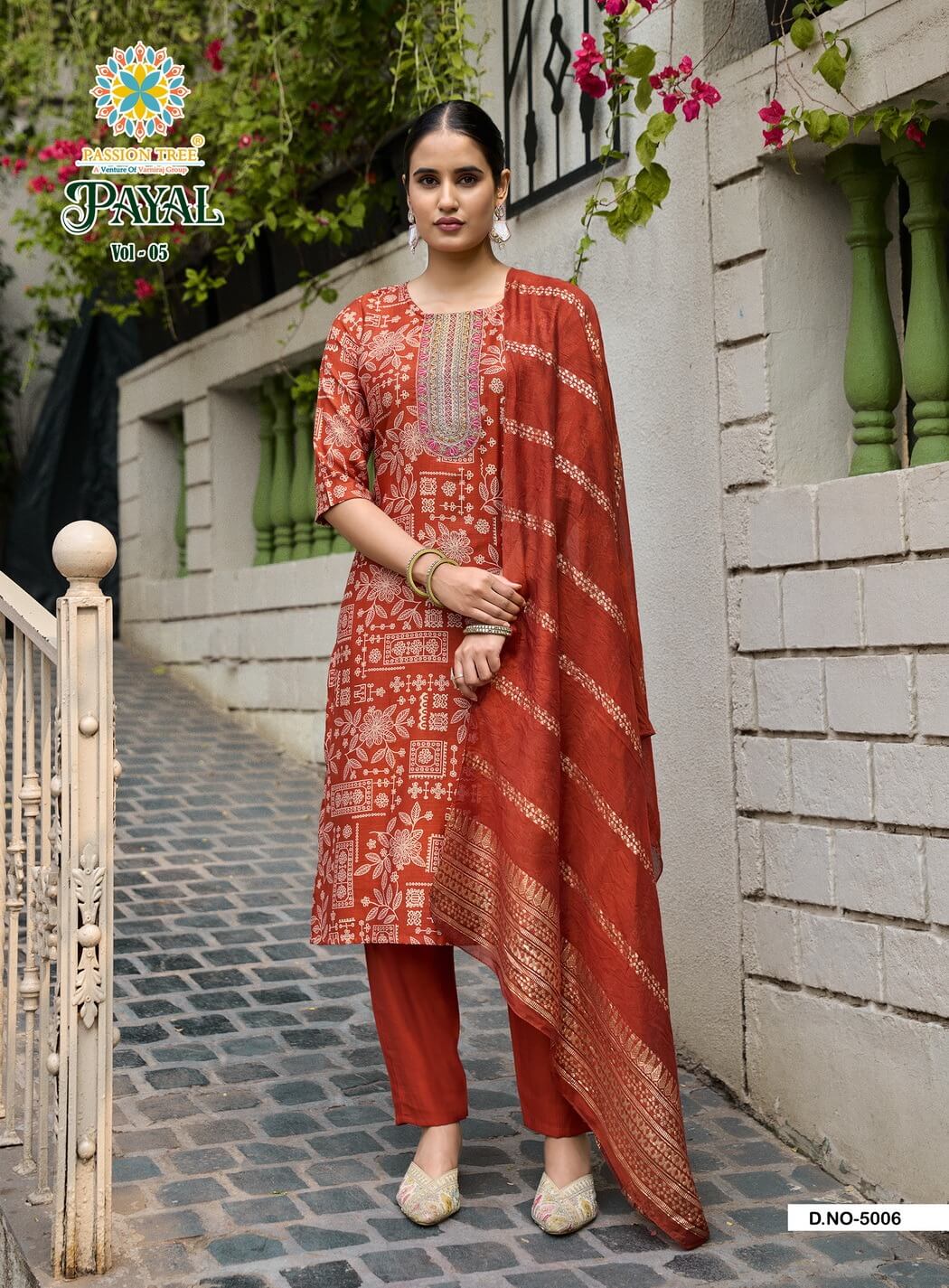 Passion Tree Payal Vol 5 Readymade Dress Catalog collection 3