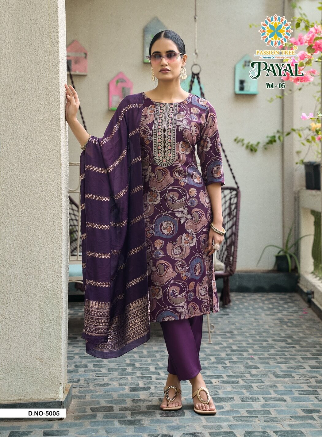 Passion Tree Payal Vol 5 Readymade Dress Catalog collection 5