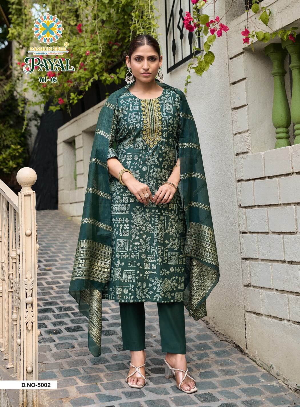 Passion Tree Payal Vol 5 Readymade Dress Catalog collection 7