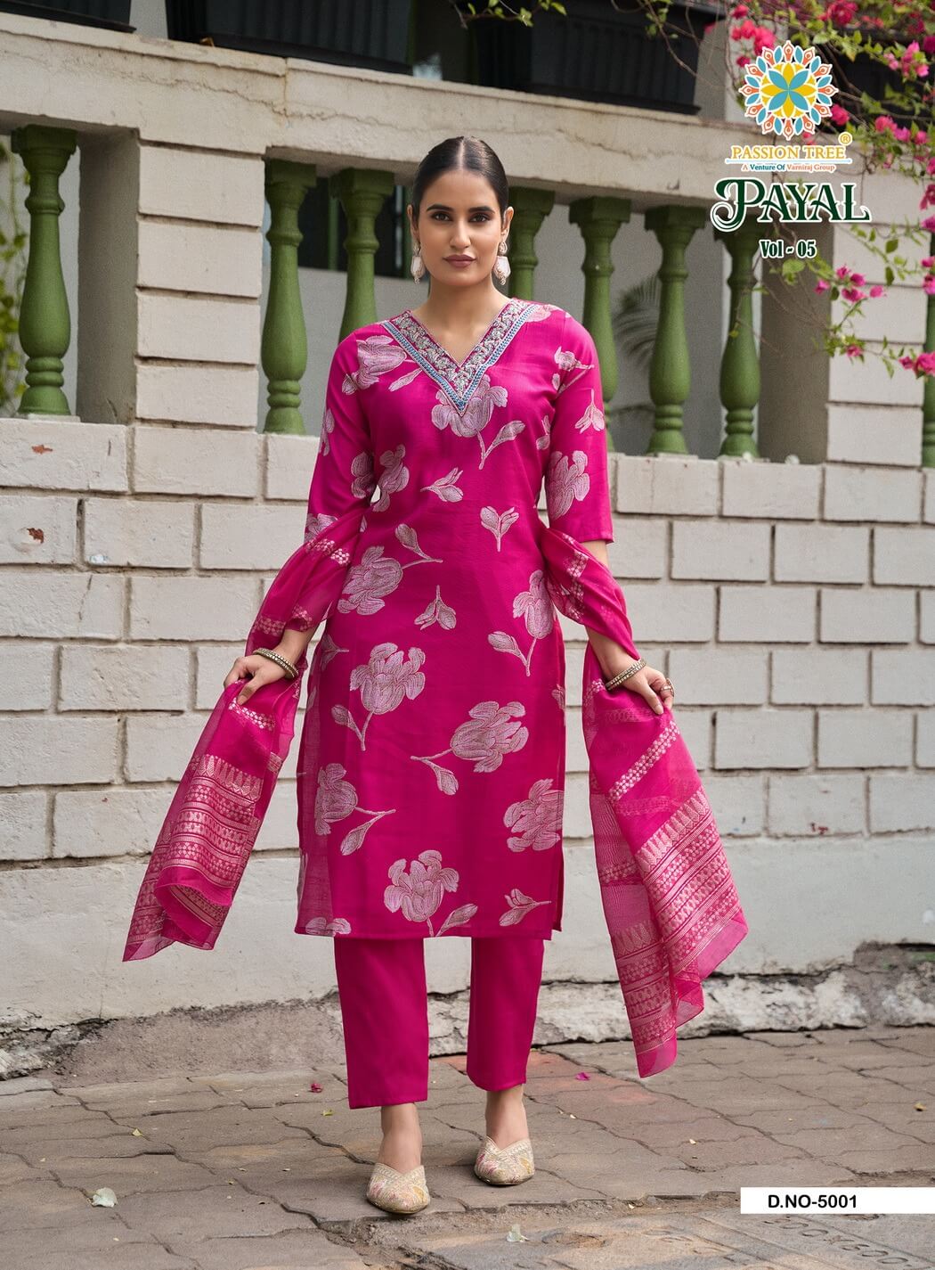Passion Tree Payal Vol 5 Readymade Dress Catalog collection 9