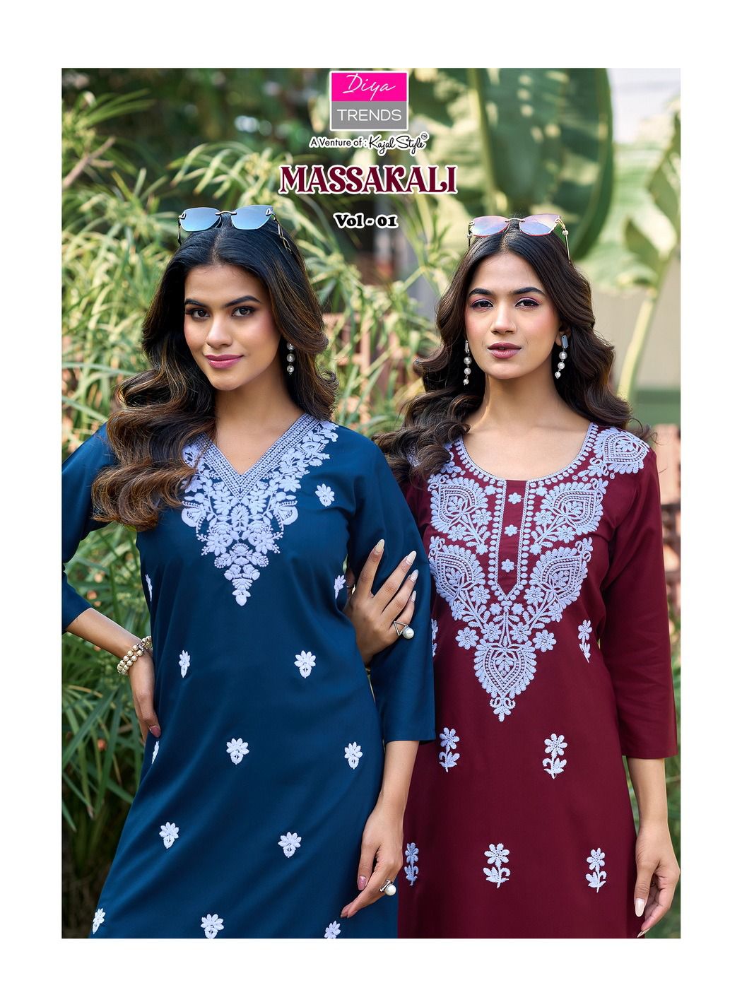 Diya Trends Kurti Massakali Kurti Palazzo Set Catalog collection 4