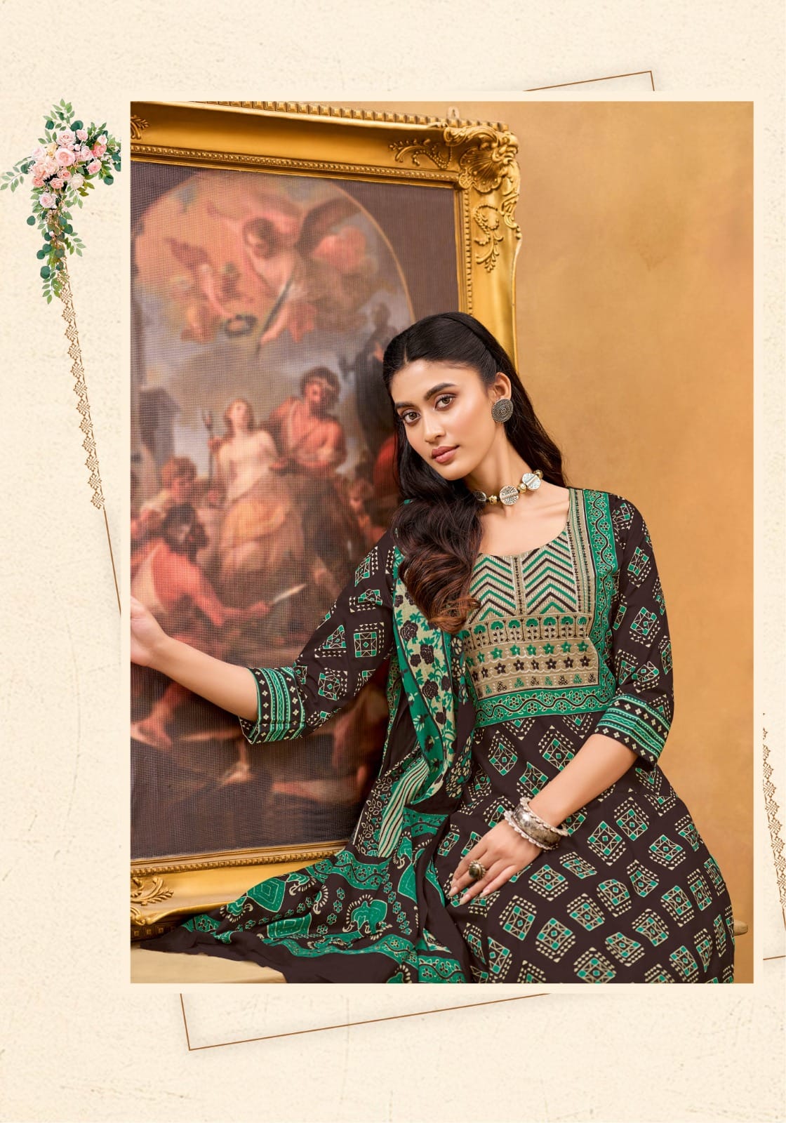 Mayur Ajarakh Vol 10 Cotton Salwar Kameez Catalog collection 8