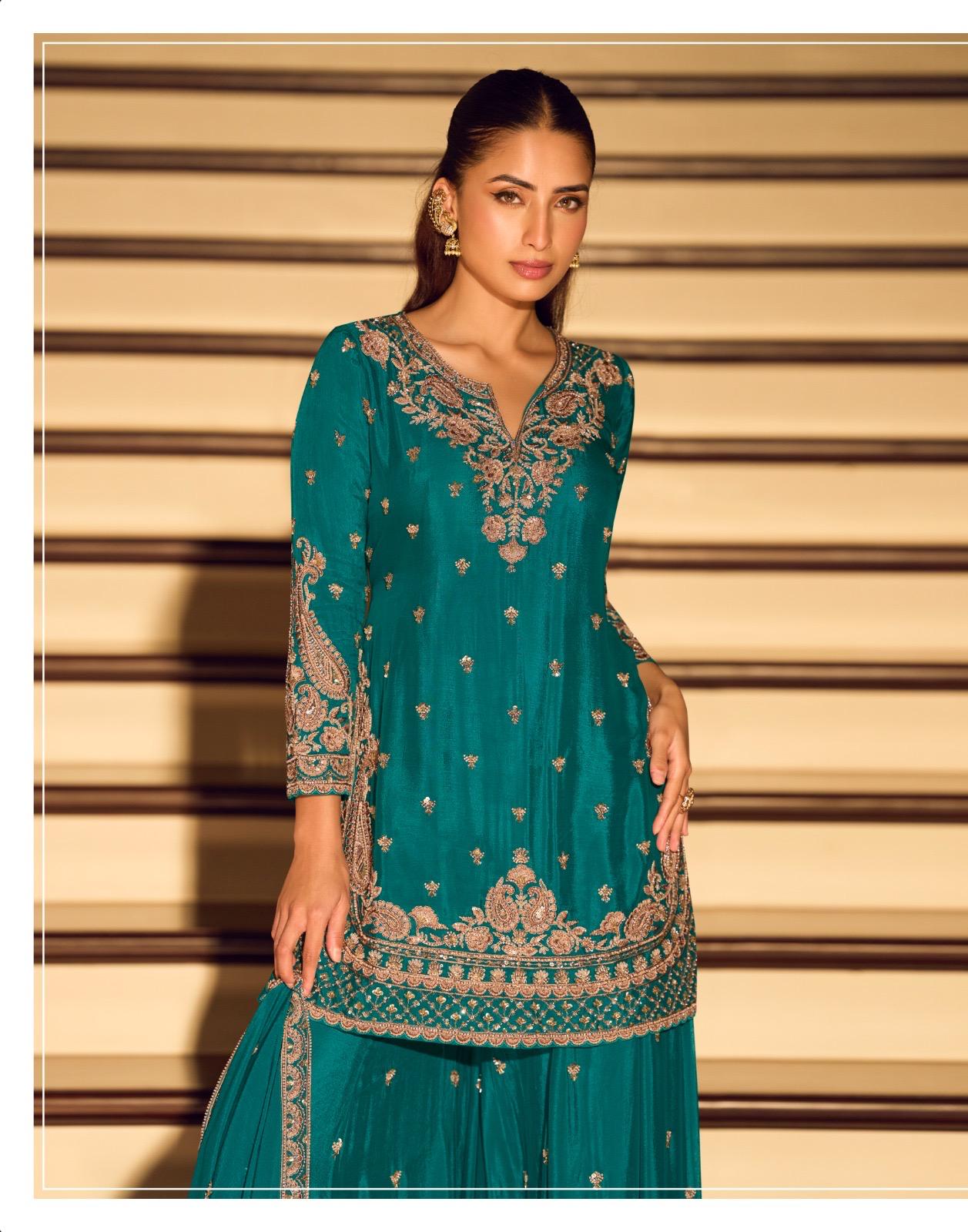 Sayuri Designer Kanchan Designer Suits Catalog collection 9