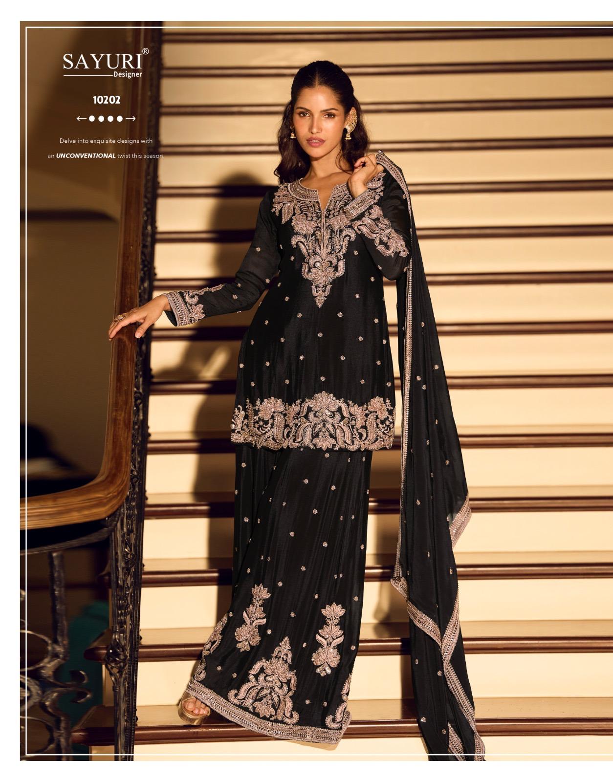 Sayuri Designer Kanchan Designer Suits Catalog collection 1